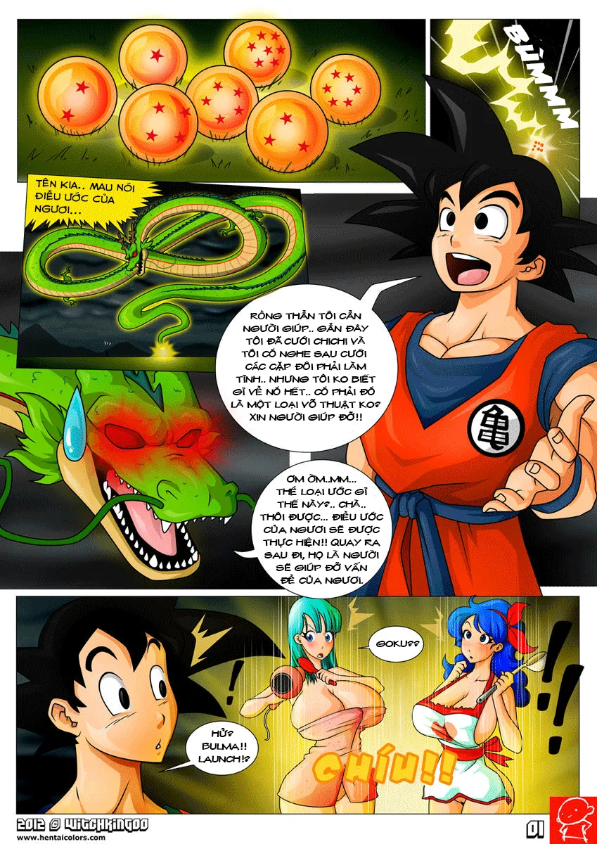 HentaiVN.net - Ảnh 3 - Dragonball X [Dragon Ball X - FullColor] - Oneshot