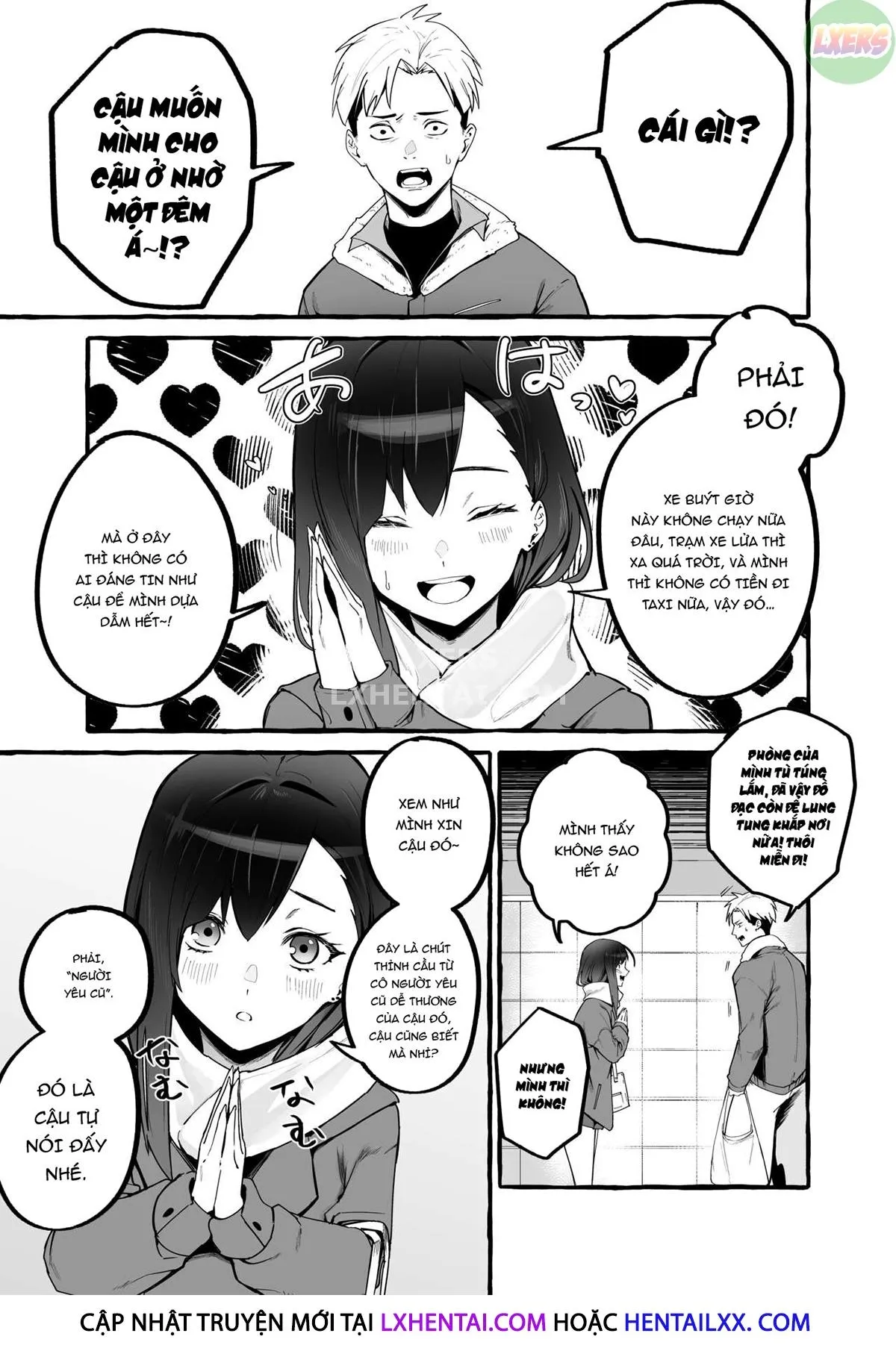 HentaiVN.net - Ảnh 9 - A Story About How I Let My Busty Ex-Girlfriend Stay Over And Got Milked Dry In Return. [Kyonyuu Motokano O Tomete Agetara Orei Ni Shiboritoraremakutta Hanashi.] - Oneshot