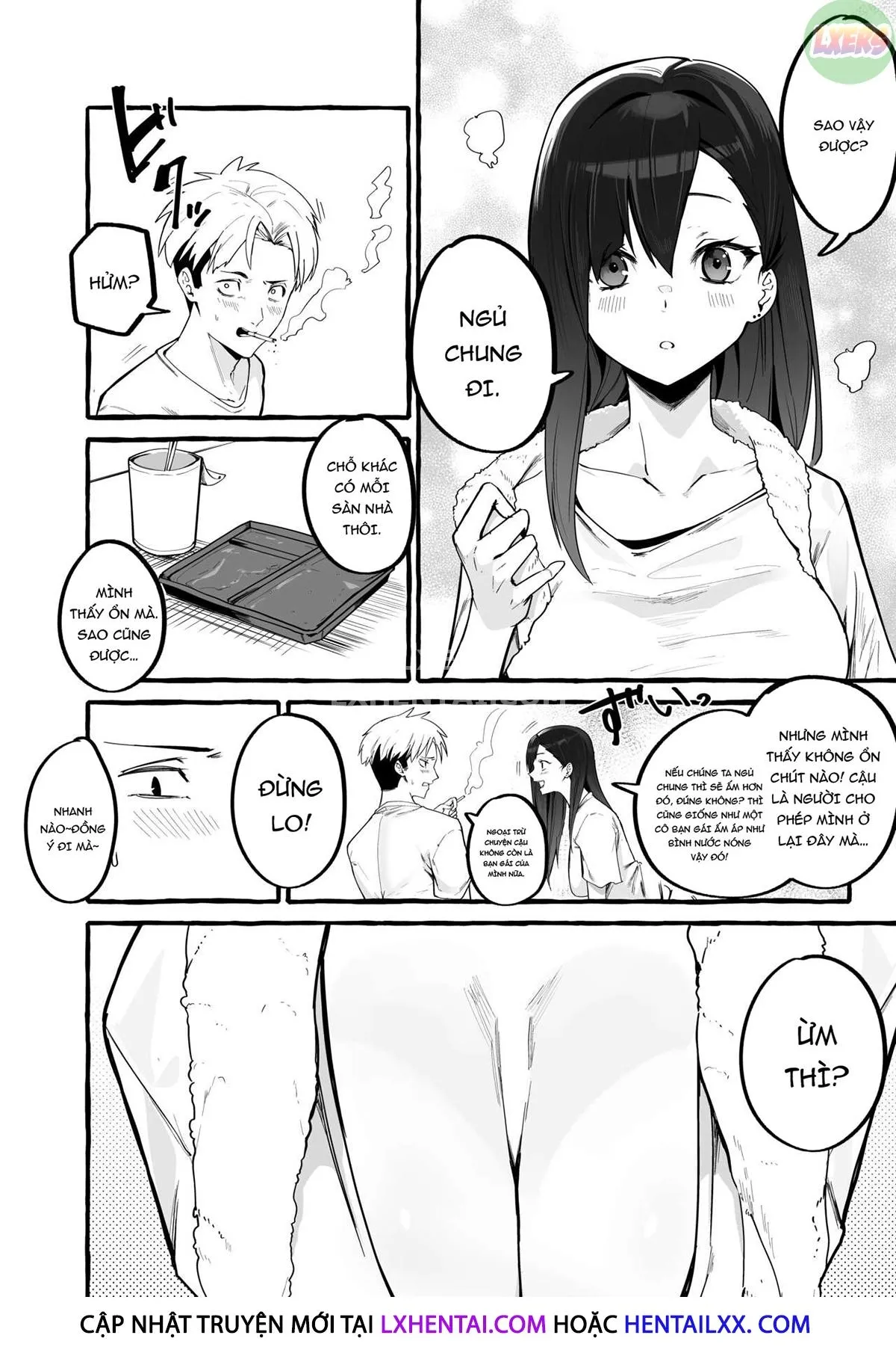 HentaiVN.net - Ảnh 12 - A Story About How I Let My Busty Ex-Girlfriend Stay Over And Got Milked Dry In Return. [Kyonyuu Motokano O Tomete Agetara Orei Ni Shiboritoraremakutta Hanashi.] - Oneshot