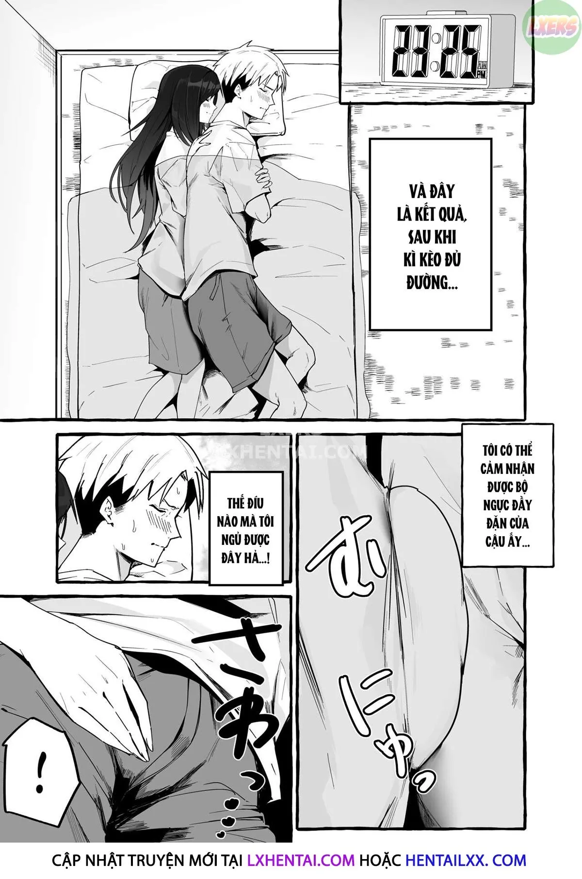 HentaiVN.net - Ảnh 13 - A Story About How I Let My Busty Ex-Girlfriend Stay Over And Got Milked Dry In Return. [Kyonyuu Motokano O Tomete Agetara Orei Ni Shiboritoraremakutta Hanashi.] - Oneshot