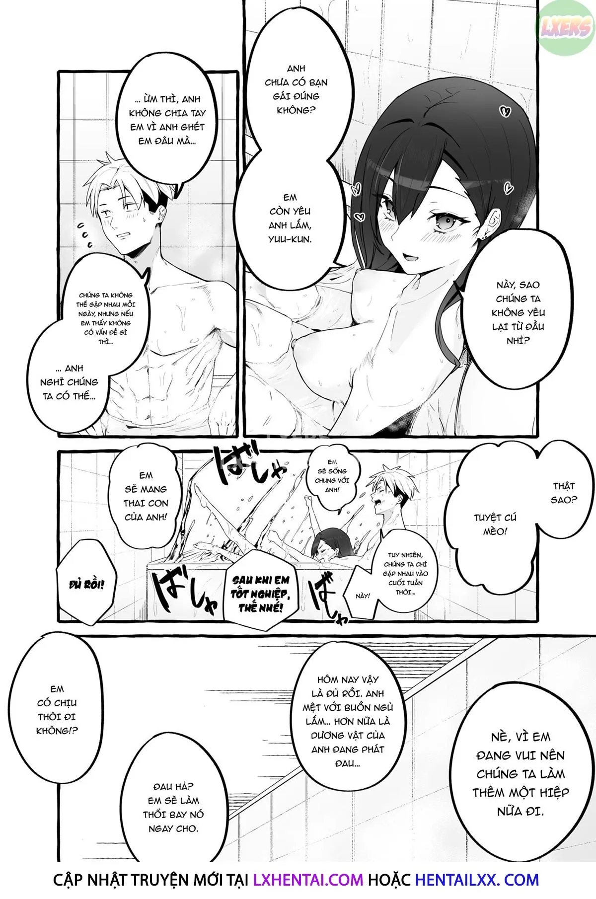 HentaiVN.net - Ảnh 49 - A Story About How I Let My Busty Ex-Girlfriend Stay Over And Got Milked Dry In Return. [Kyonyuu Motokano O Tomete Agetara Orei Ni Shiboritoraremakutta Hanashi.] - Oneshot