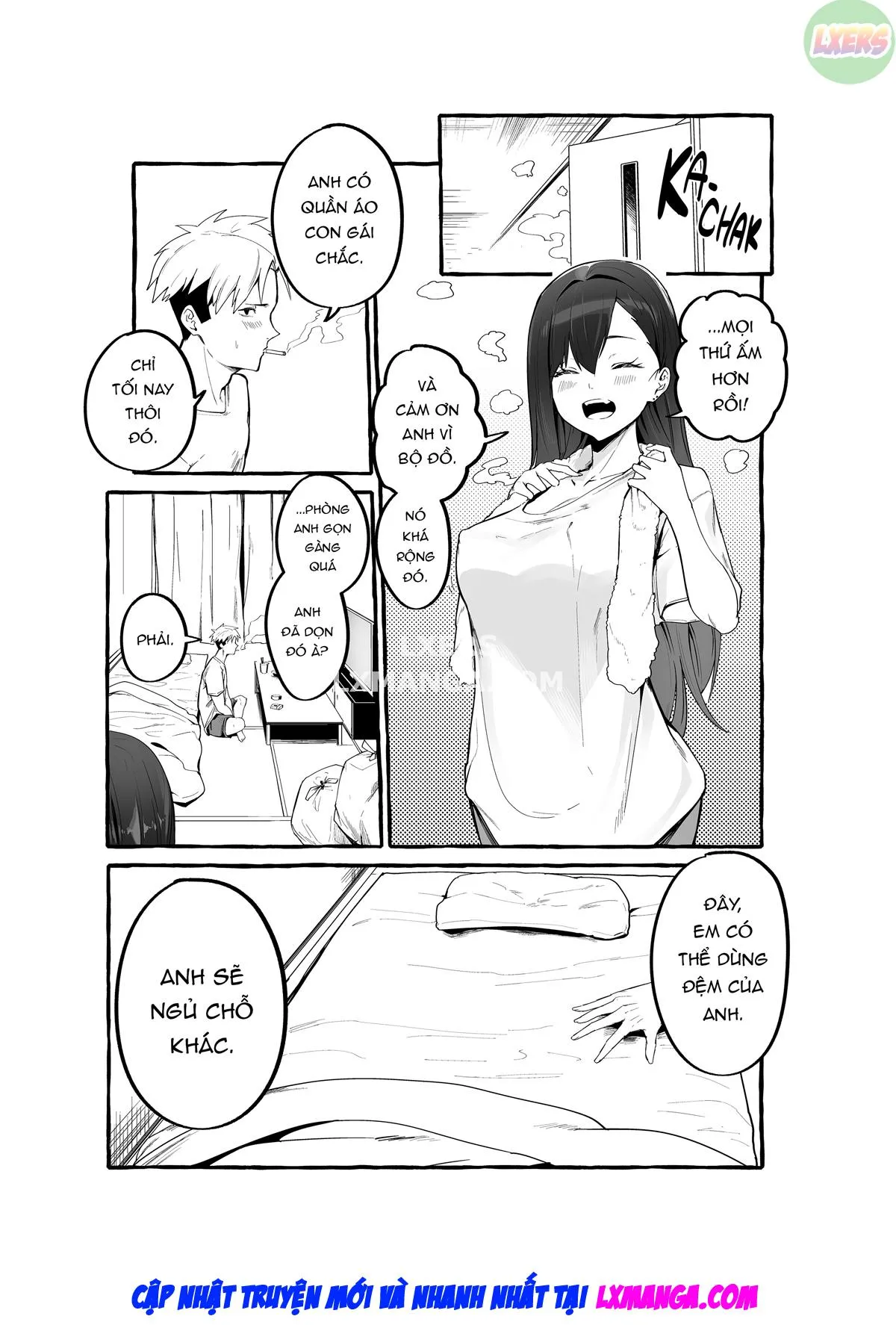 HentaiVN.net - Ảnh 11 - A Story About How I Let My Busty Ex-Girlfriend Stay Over And Got Milked Dry In Return. [Kyonyuu Motokano O Tomete Agetara Orei Ni Shiboritoraremakutta Hanashi.] - Oneshot - Không che
