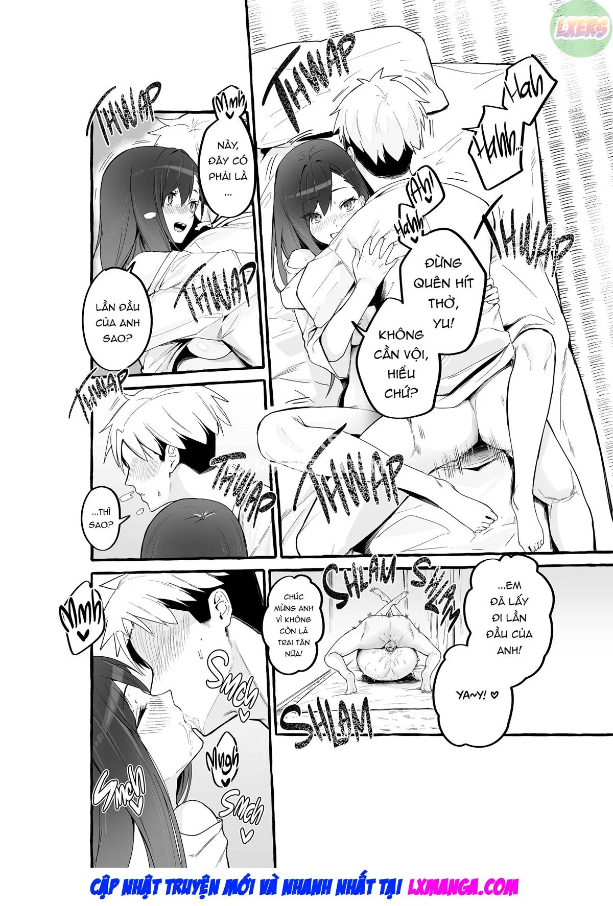 HentaiVN.net - Ảnh 20 - A Story About How I Let My Busty Ex-Girlfriend Stay Over And Got Milked Dry In Return. [Kyonyuu Motokano O Tomete Agetara Orei Ni Shiboritoraremakutta Hanashi.] - Oneshot - Không che