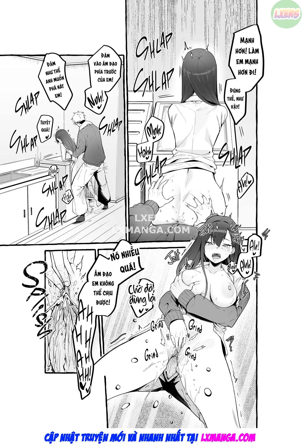 HentaiVN.net - Ảnh 39 - A Story About How I Let My Busty Ex-Girlfriend Stay Over And Got Milked Dry In Return. [Kyonyuu Motokano O Tomete Agetara Orei Ni Shiboritoraremakutta Hanashi.] - Oneshot - Không che