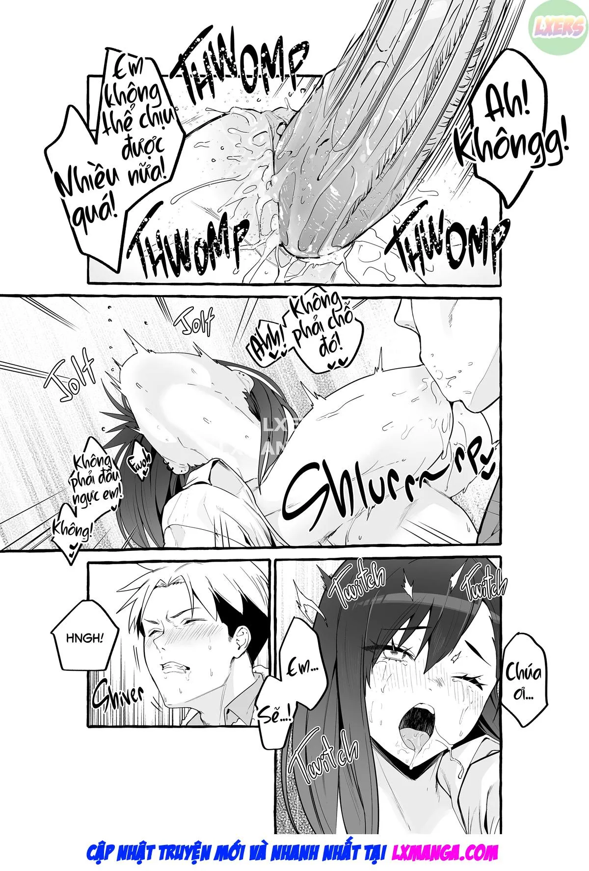 HentaiVN.net - Ảnh 45 - A Story About How I Let My Busty Ex-Girlfriend Stay Over And Got Milked Dry In Return. [Kyonyuu Motokano O Tomete Agetara Orei Ni Shiboritoraremakutta Hanashi.] - Oneshot - Không che