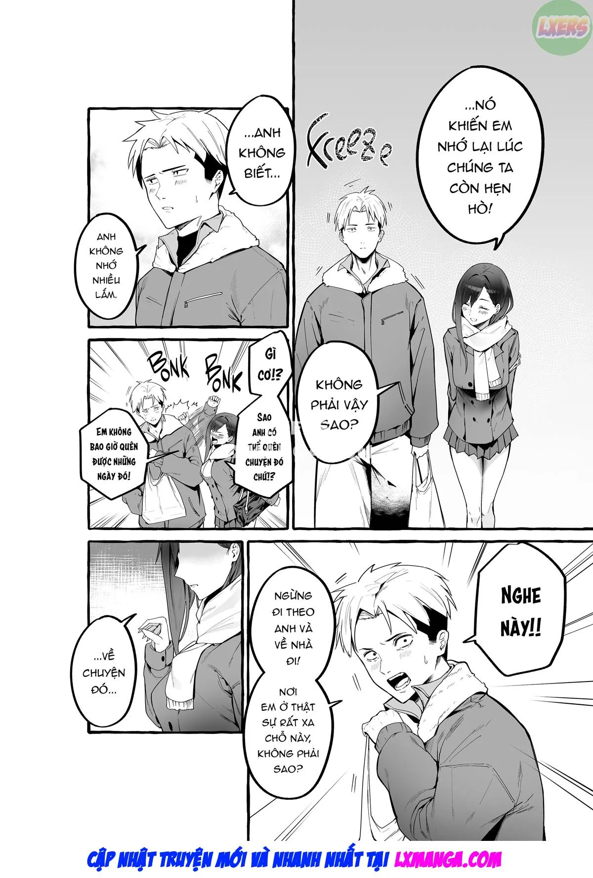 HentaiVN.net - Ảnh 8 - A Story About How I Let My Busty Ex-Girlfriend Stay Over And Got Milked Dry In Return. [Kyonyuu Motokano O Tomete Agetara Orei Ni Shiboritoraremakutta Hanashi.] - Oneshot - Không che