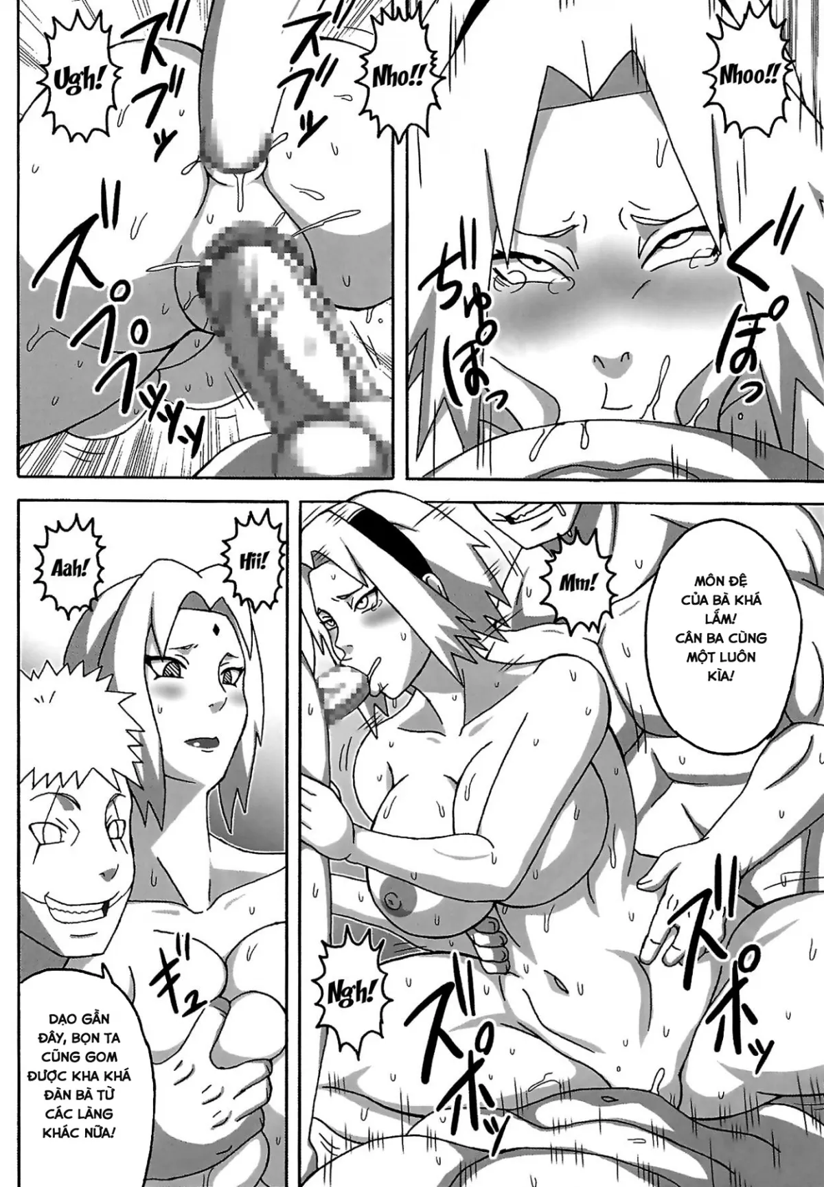 HentaiVN.net - Ảnh 39 - Tsunade Trong Ngục Tù Dâm Tà Tập 3 [Tsunade no In Kangoku SS, ツナデの淫監獄SS] - Oneshot