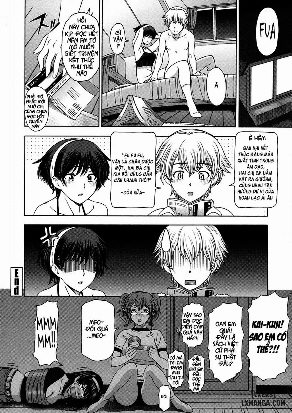 HentaiVN.net - Ảnh 18 - Ane wa Shota wo Sukininaru - Chương 4