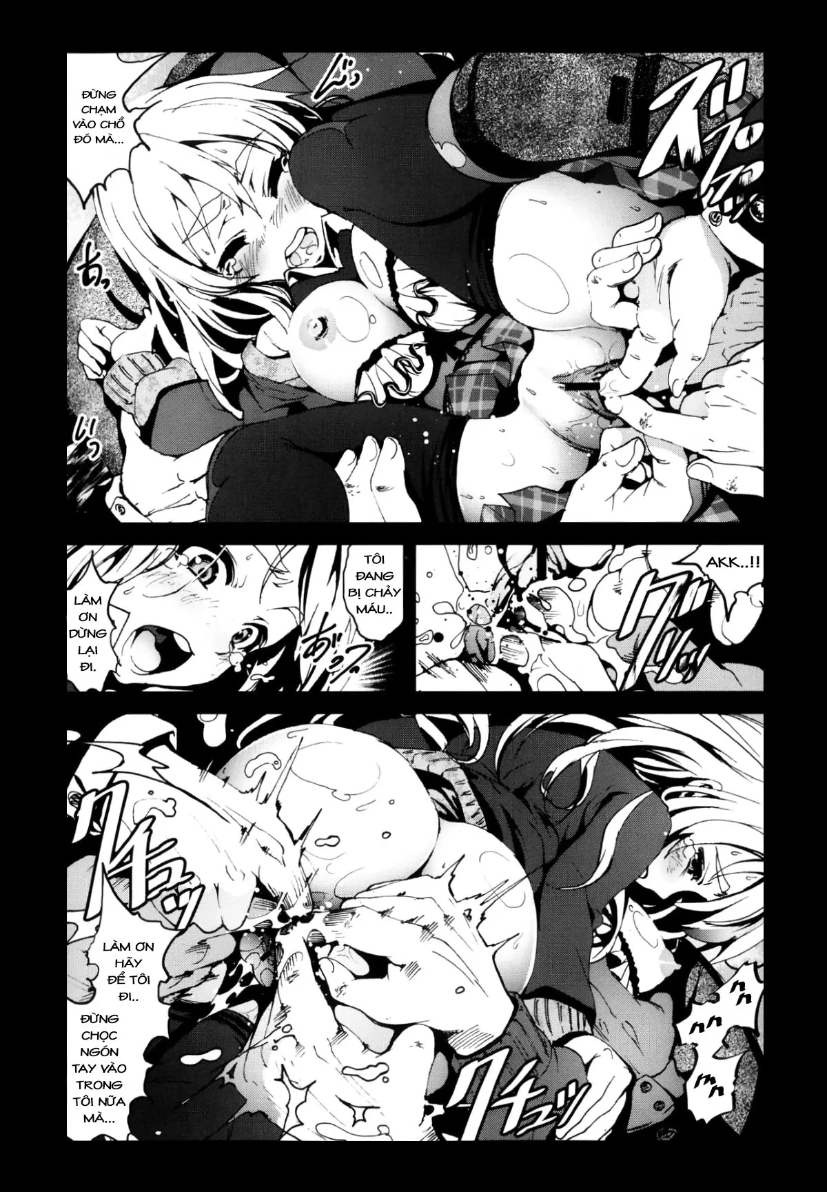 HentaiVN.net - Ảnh 11 - Tale of a Virgin's Rape and Despair [Zetsubou no Inaka Shojo ~Hyougo Hen~] - Chap 5