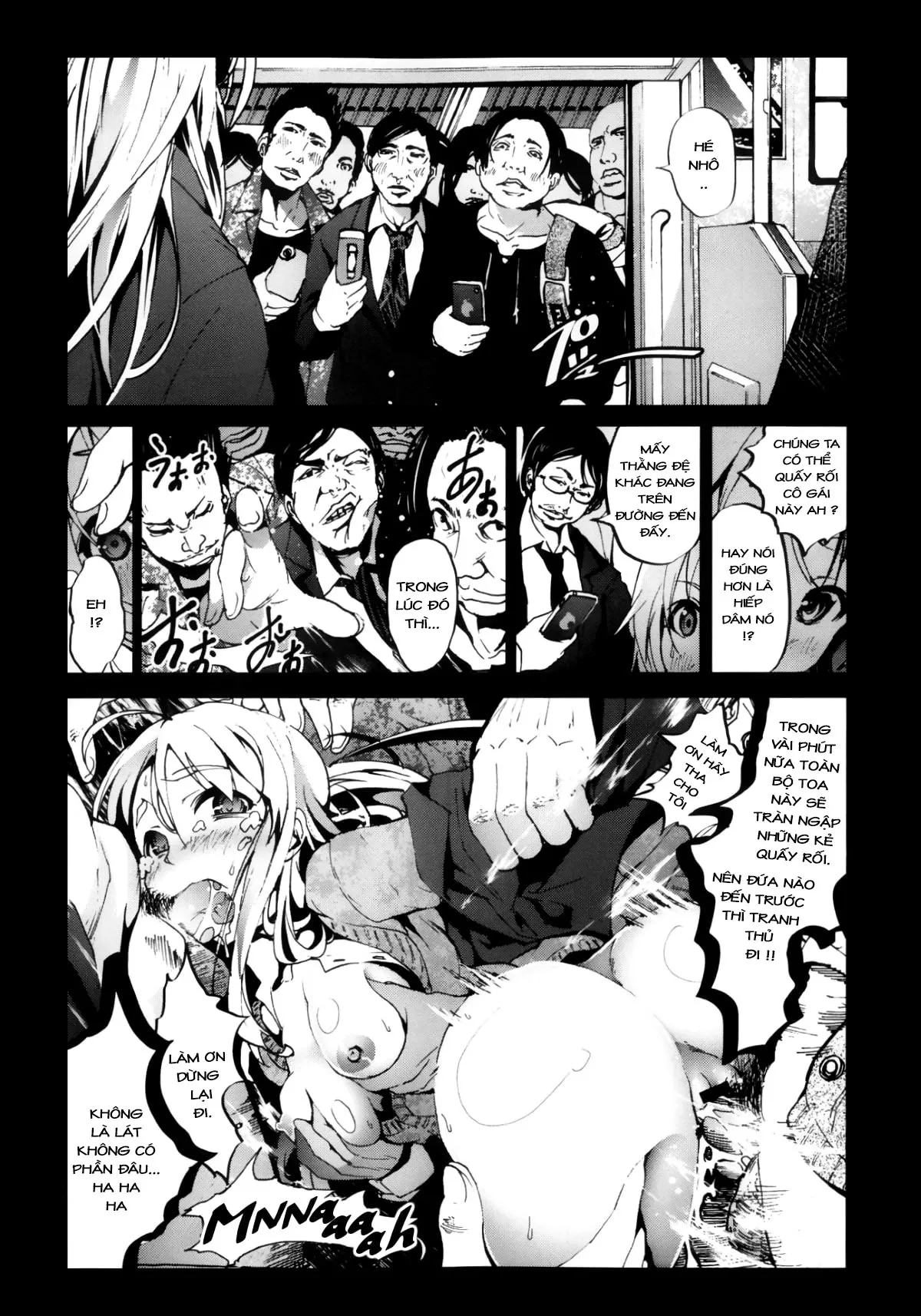 HentaiVN.net - Ảnh 14 - Tale of a Virgin's Rape and Despair [Zetsubou no Inaka Shojo ~Hyougo Hen~] - Chap 5