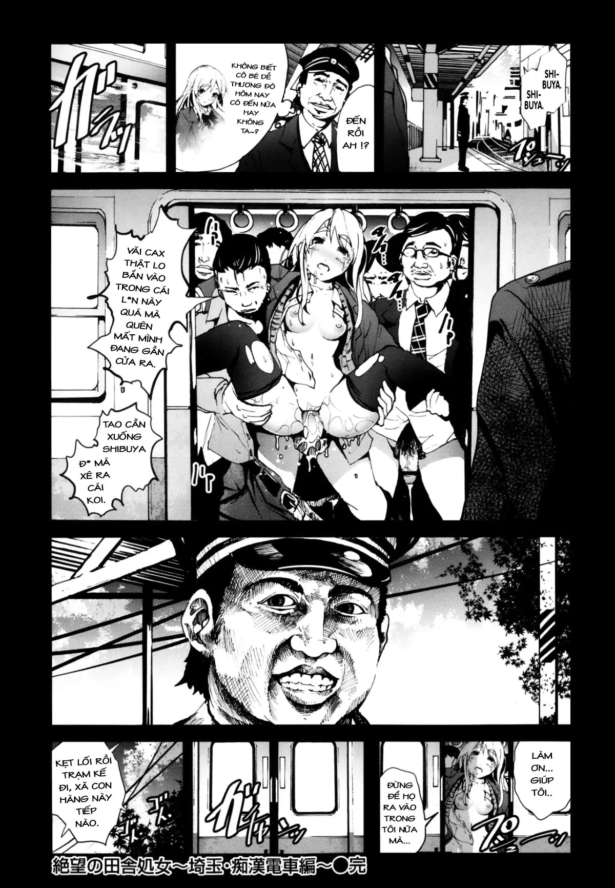 HentaiVN.net - Ảnh 17 - Tale of a Virgin's Rape and Despair [Zetsubou no Inaka Shojo ~Hyougo Hen~] - Chap 5