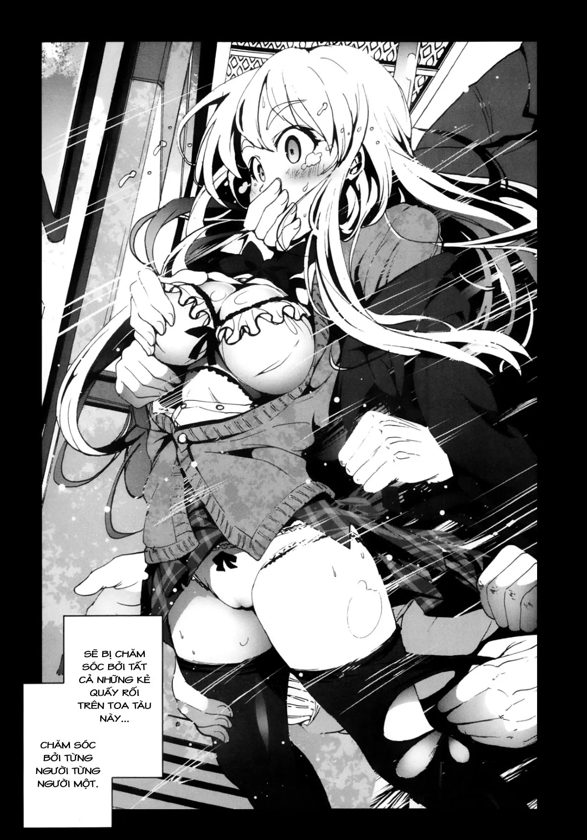 HentaiVN.net - Ảnh 8 - Tale of a Virgin's Rape and Despair [Zetsubou no Inaka Shojo ~Hyougo Hen~] - Chap 5