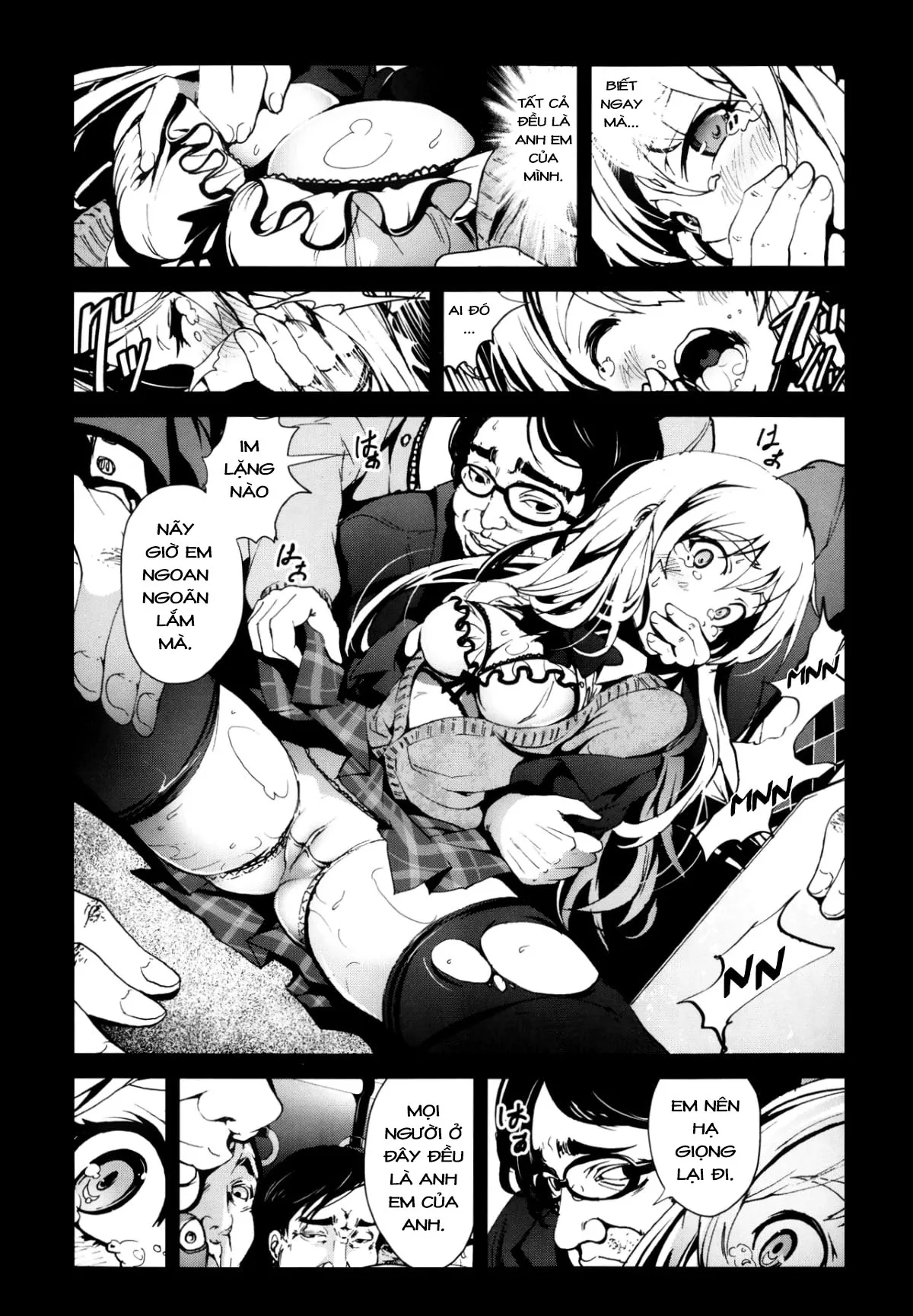 HentaiVN.net - Ảnh 9 - Tale of a Virgin's Rape and Despair [Zetsubou no Inaka Shojo ~Hyougo Hen~] - Chap 5