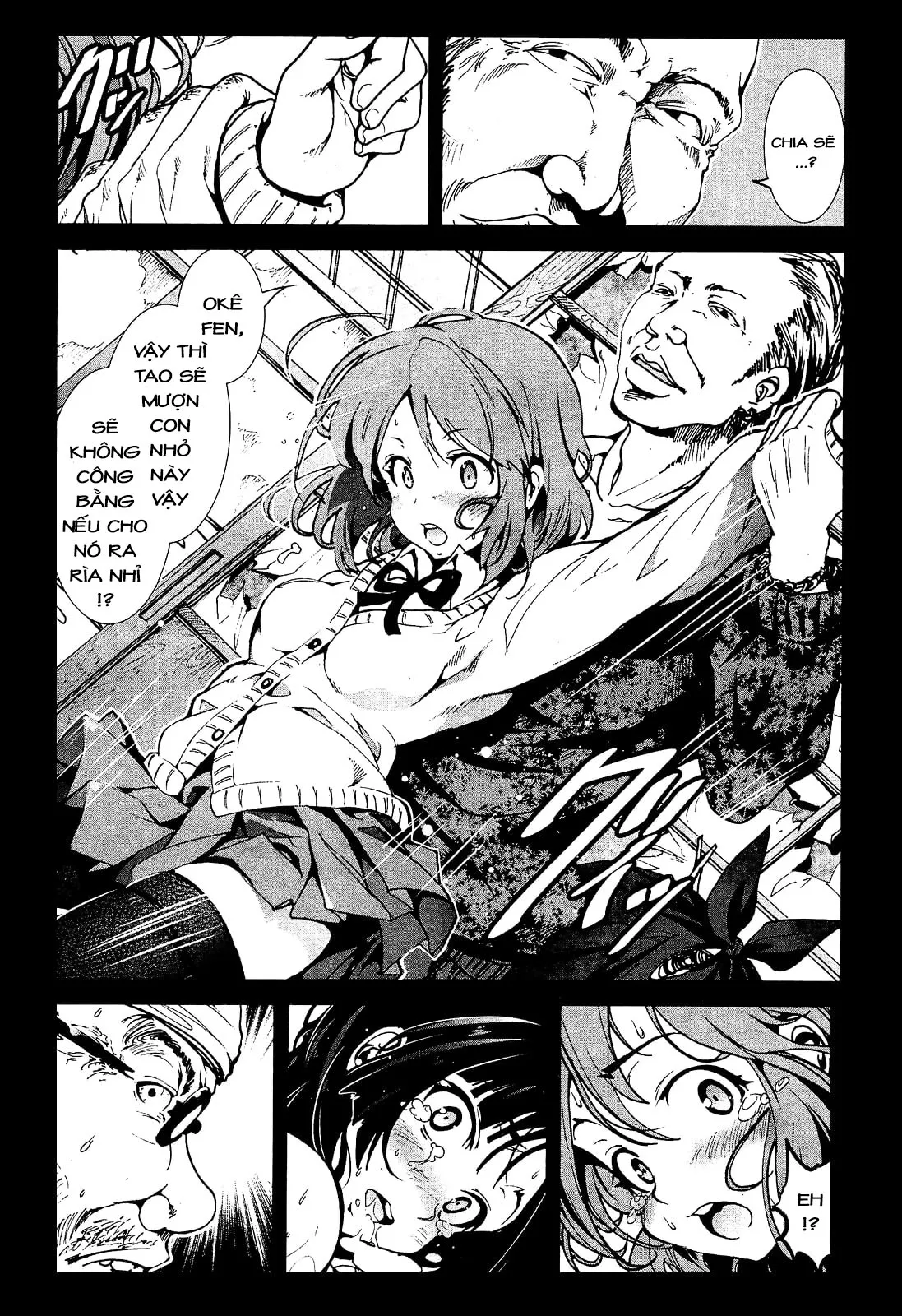 HentaiVN.net - Ảnh 10 - Tale of a Virgin's Rape and Despair [Zetsubou no Inaka Shojo ~Hyougo Hen~] - Chap 6
