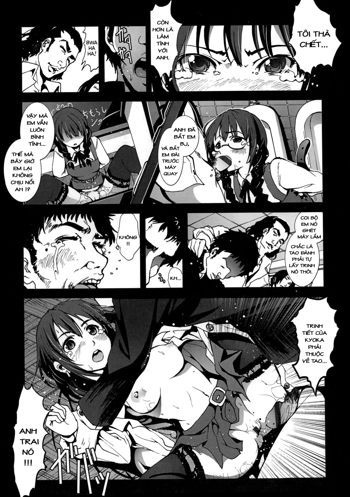 HentaiVN.net - Ảnh 12 - Tale of a Virgin's Rape and Despair [Zetsubou no Inaka Shojo ~Hyougo Hen~] - Chap 8