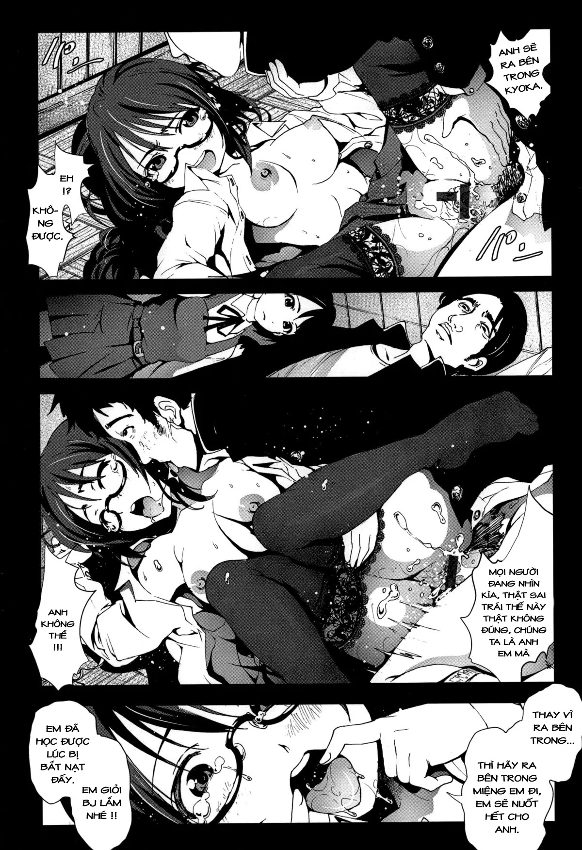 HentaiVN.net - Ảnh 19 - Tale of a Virgin's Rape and Despair [Zetsubou no Inaka Shojo ~Hyougo Hen~] - Chap 8