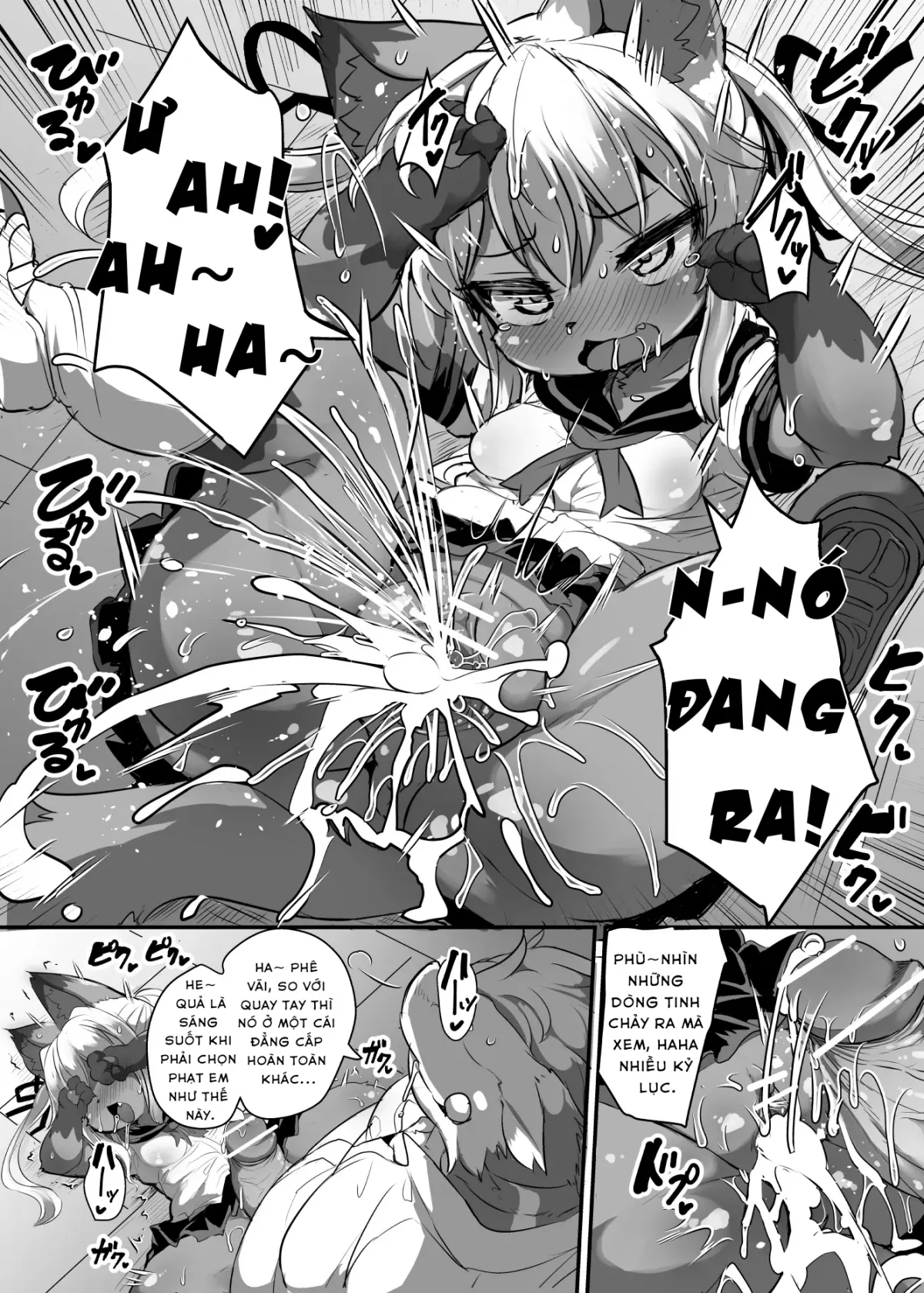 HentaiVN.net - Ảnh 11 - Kemo-Loli JC Ga Chinpo Nanka Ni Makeru Wake Ga Nai! - Oneshot