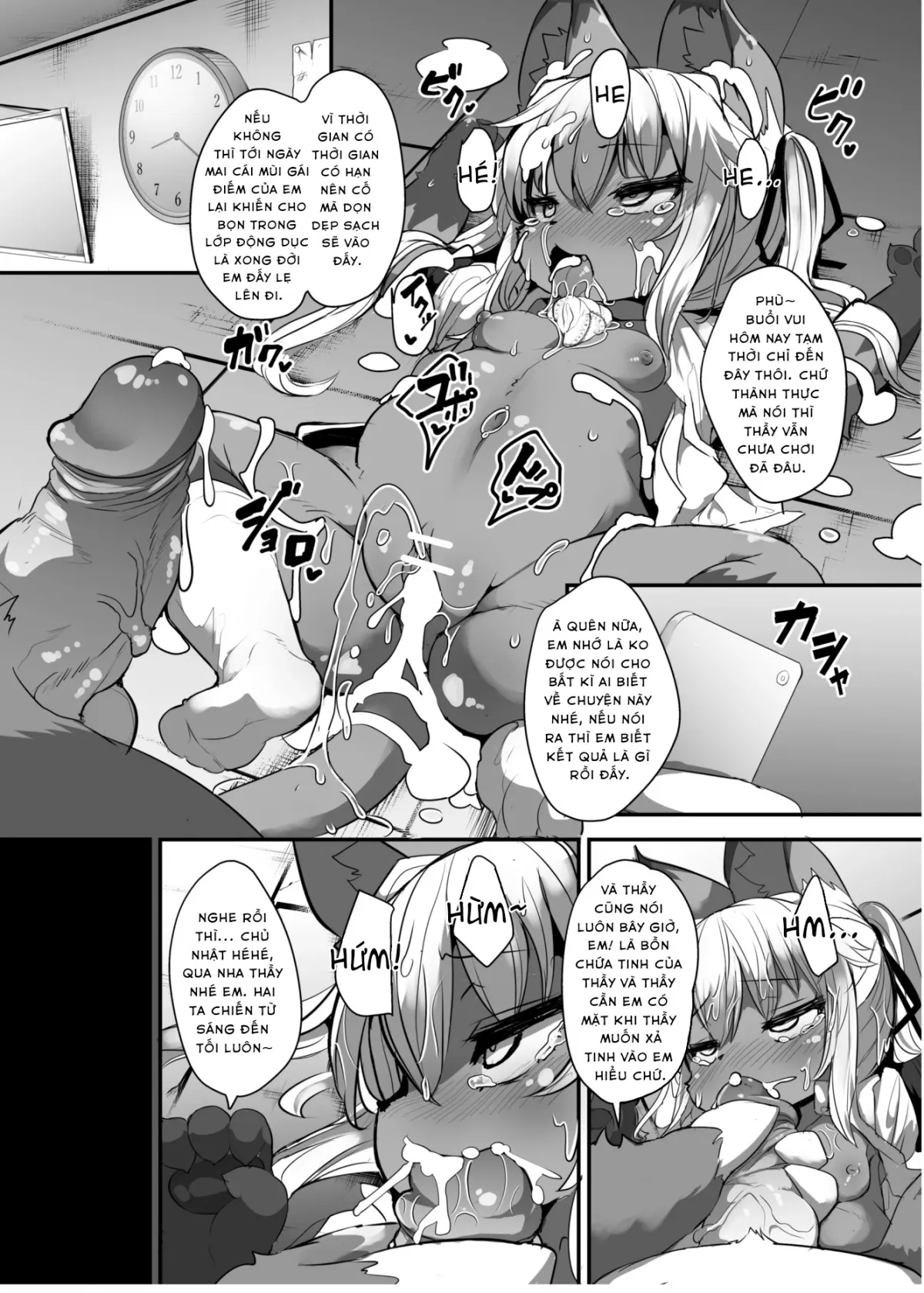 HentaiVN.net - Ảnh 22 - Kemo-Loli JC Ga Chinpo Nanka Ni Makeru Wake Ga Nai! - Oneshot