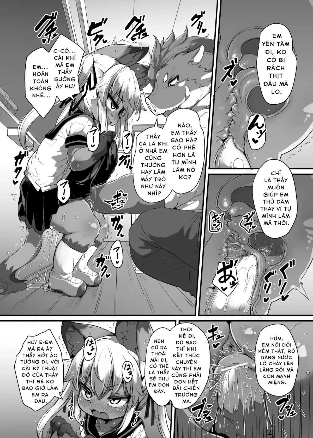 HentaiVN.net - Ảnh 5 - Kemo-Loli JC Ga Chinpo Nanka Ni Makeru Wake Ga Nai! - Oneshot