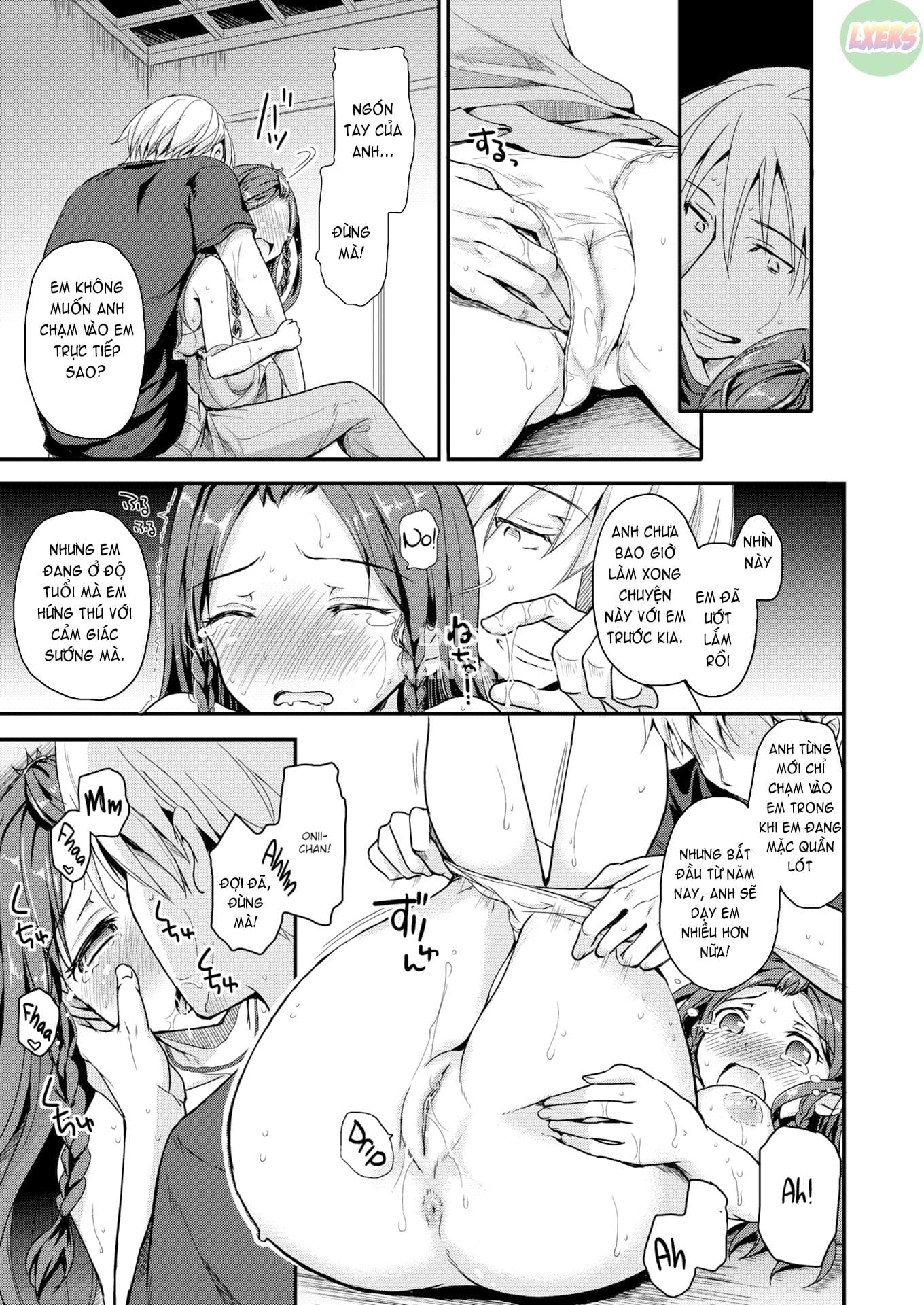 HentaiVN.net - Ảnh 9 - Kì nghỉ hè thú vị ! [Summer teasing] - Oneshot