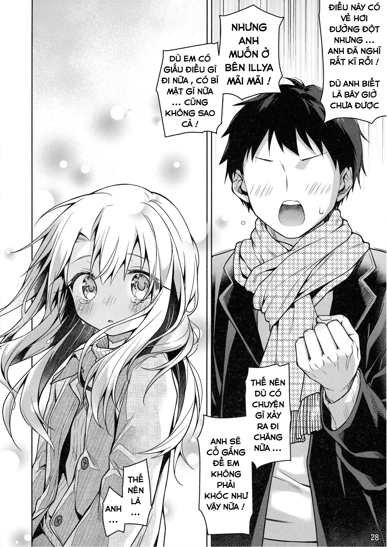 HentaiVN.net - Ảnh 29 - Hãy mãi bên anh nhé ! ILLYA - oneshot