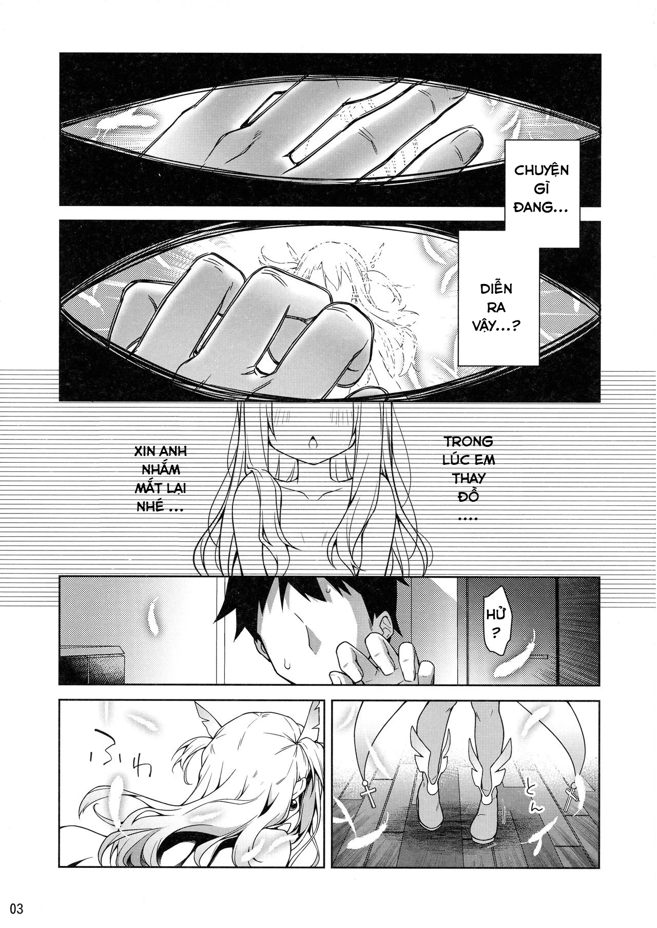 HentaiVN.net - Ảnh 5 - Hãy mãi bên anh nhé ! ILLYA - oneshot