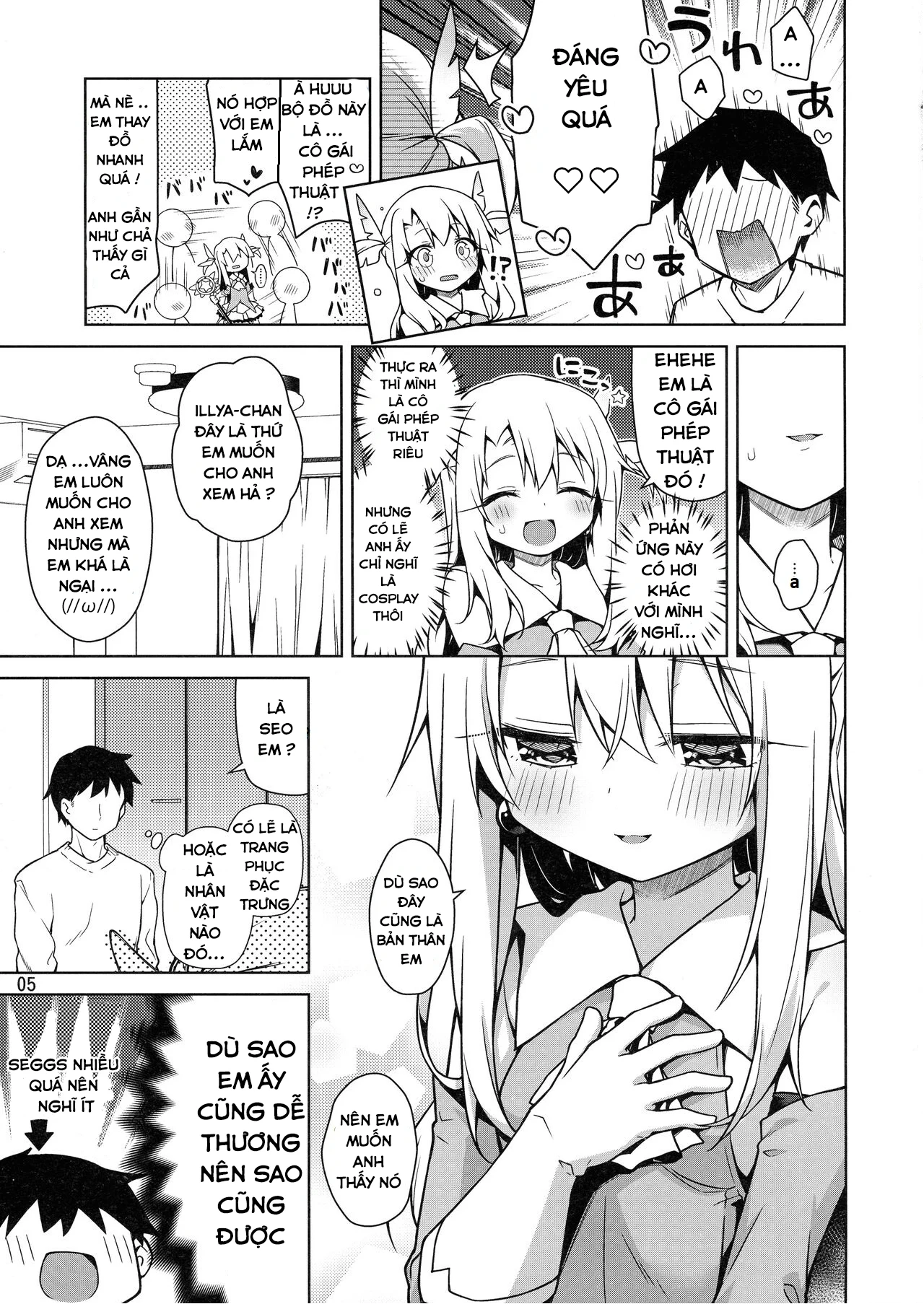 HentaiVN.net - Ảnh 7 - Hãy mãi bên anh nhé ! ILLYA - oneshot