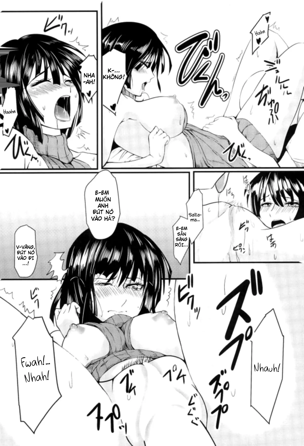 HentaiVN.net - Ảnh 8 - One Fuck Man (One Punch Man) [Dekoboko Love Sister First Love] - Chap 1