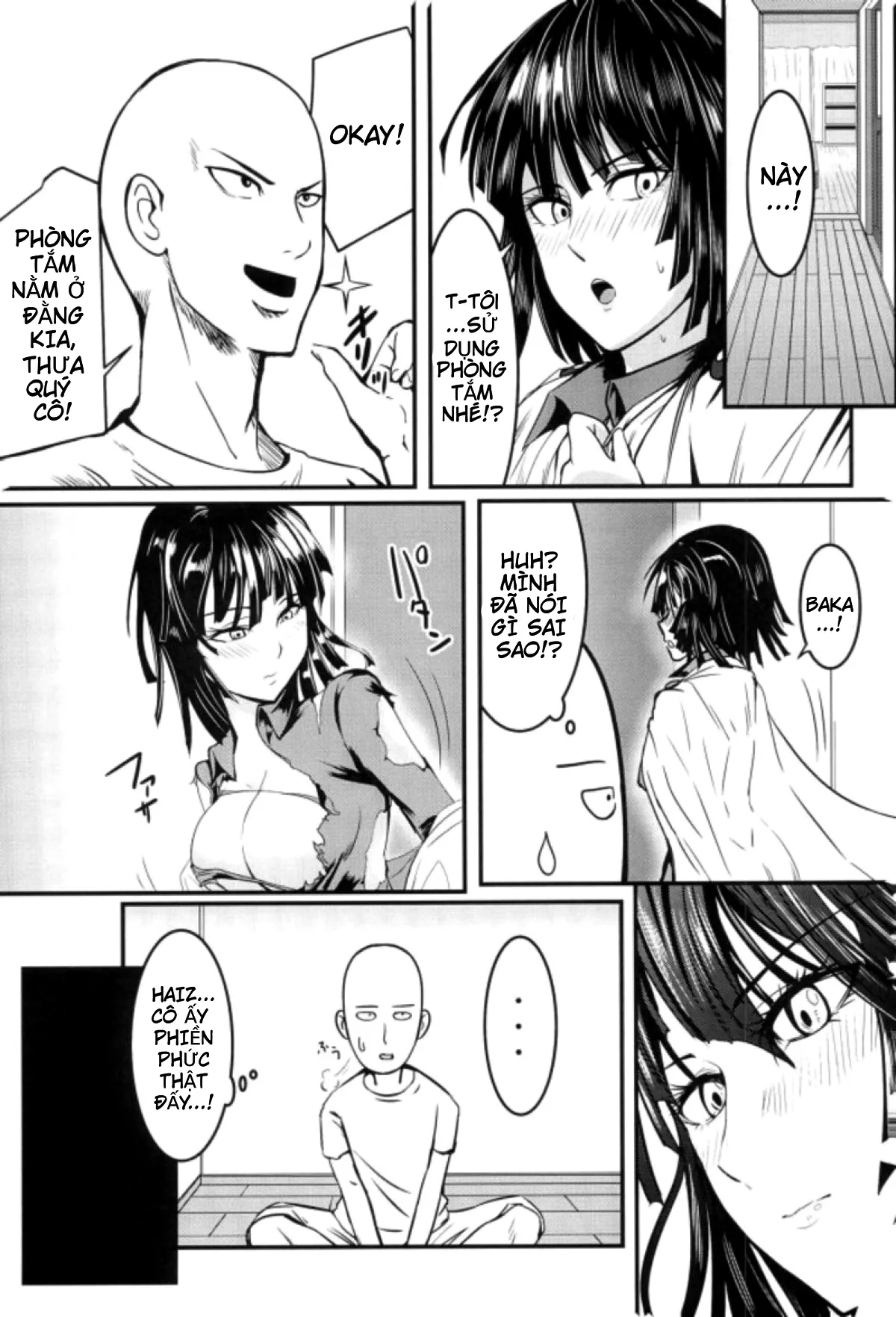 HentaiVN.net - Ảnh 3 - One Fuck Man (One Punch Man) [Dekoboko Love Sister First Love] - Chap 1