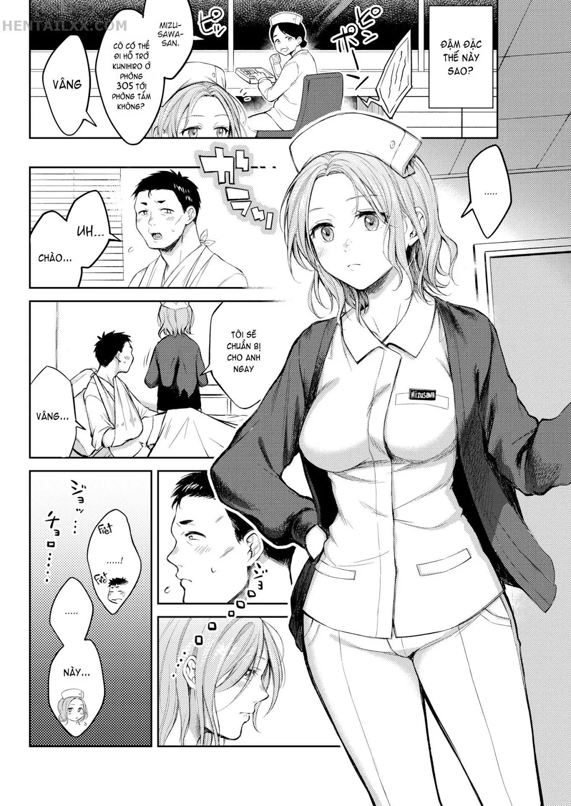 HentaiVN.net - Ảnh 10 - Nenmaku [Honeymoon; After the Honeymoon; Once You Go Halfway Around the World; Milky Lip; July’s Golden Ratio; Evening Warmed Sake; Suffering From Sin] - Chap 1 - Honeymoon