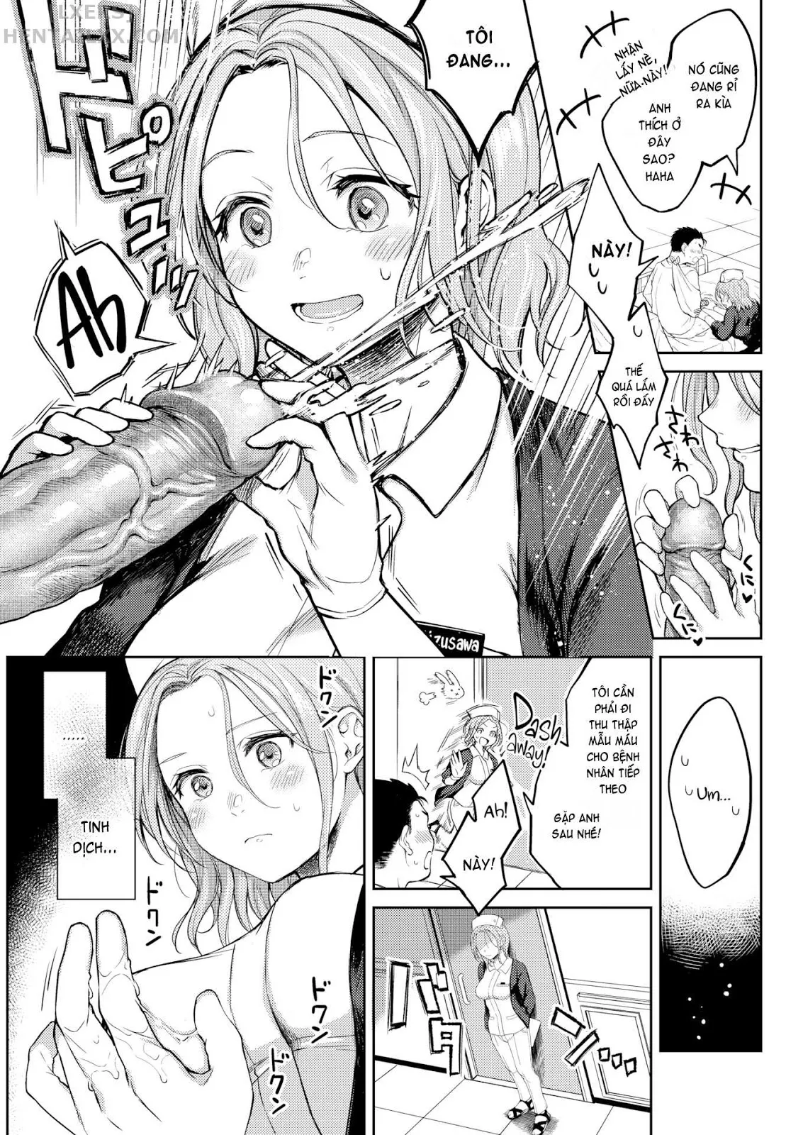 HentaiVN.net - Ảnh 9 - Nenmaku [Honeymoon; After the Honeymoon; Once You Go Halfway Around the World; Milky Lip; July’s Golden Ratio; Evening Warmed Sake; Suffering From Sin] - Chap 1 - Honeymoon