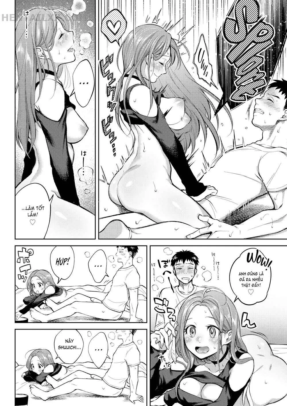 HentaiVN.net - Ảnh 15 - Nenmaku [Honeymoon; After the Honeymoon; Once You Go Halfway Around the World; Milky Lip; July’s Golden Ratio; Evening Warmed Sake; Suffering From Sin] - Chap 3 - Once You Go Halfway Around the World
