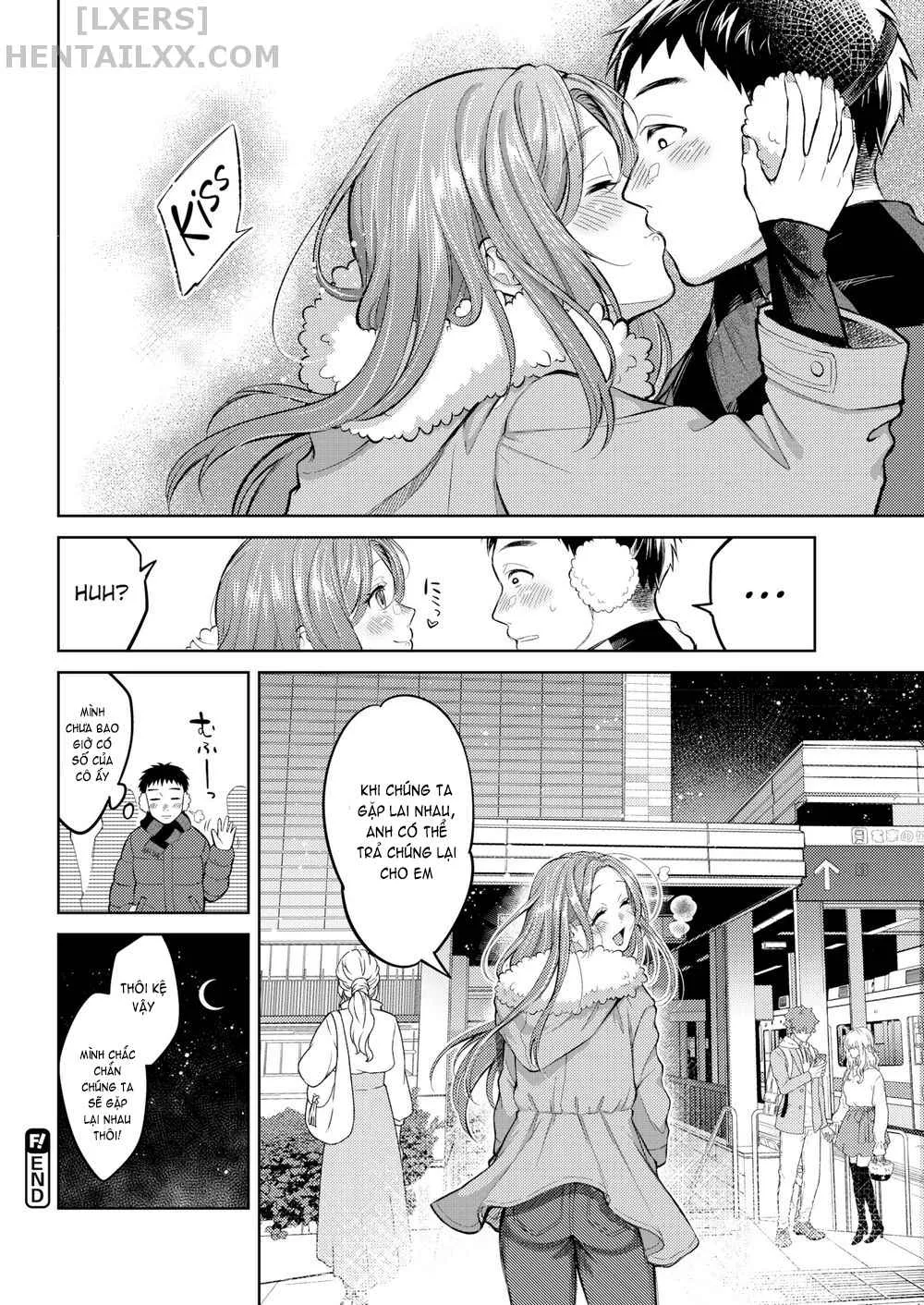 HentaiVN.net - Ảnh 25 - Nenmaku [Honeymoon; After the Honeymoon; Once You Go Halfway Around the World; Milky Lip; July’s Golden Ratio; Evening Warmed Sake; Suffering From Sin] - Chap 3 - Once You Go Halfway Around the World