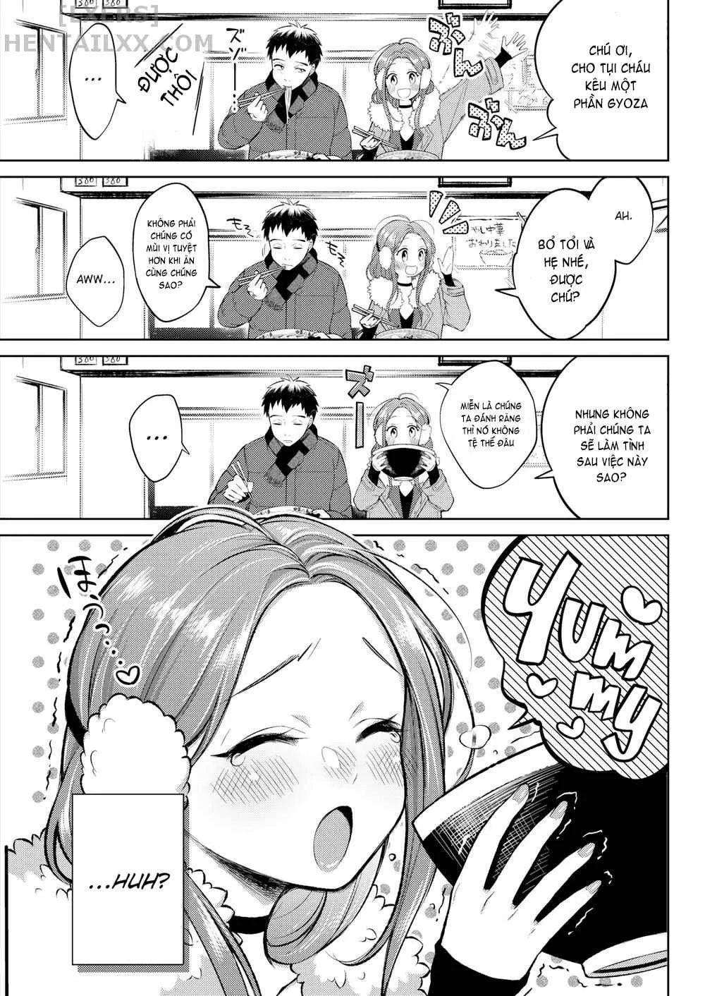HentaiVN.net - Ảnh 8 - Nenmaku [Honeymoon; After the Honeymoon; Once You Go Halfway Around the World; Milky Lip; July’s Golden Ratio; Evening Warmed Sake; Suffering From Sin] - Chap 3 - Once You Go Halfway Around the World