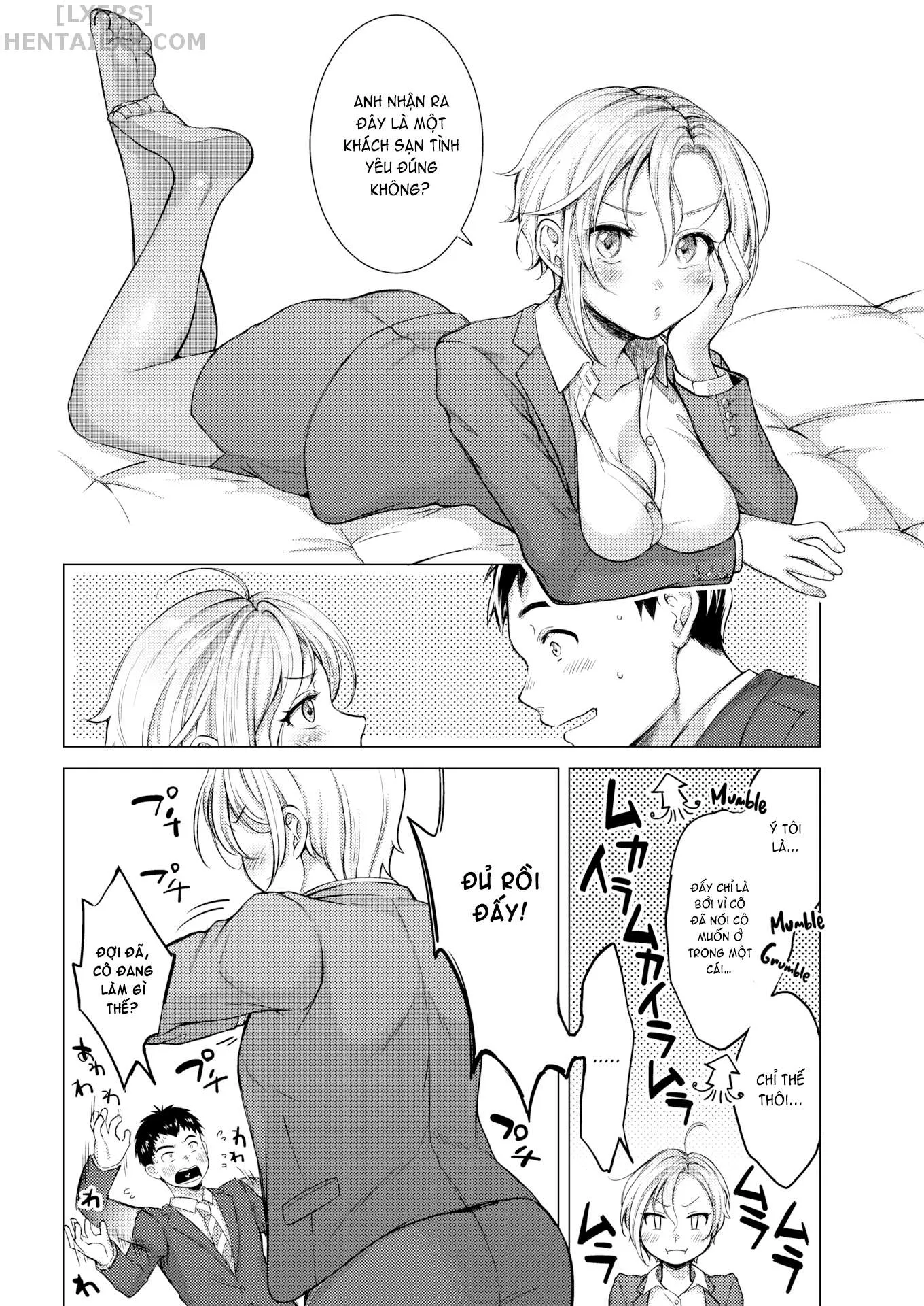HentaiVN.net - Ảnh 10 - Nenmaku [Honeymoon; After the Honeymoon; Once You Go Halfway Around the World; Milky Lip; July’s Golden Ratio; Evening Warmed Sake; Suffering From Sin] - Chap 4 - Milky Lip