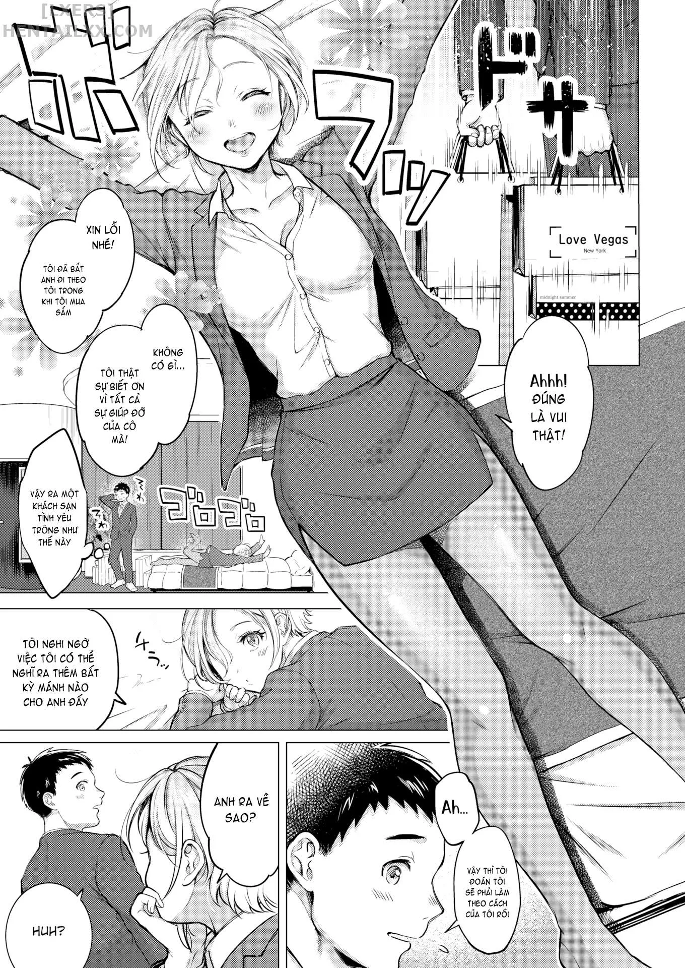 HentaiVN.net - Ảnh 9 - Nenmaku [Honeymoon; After the Honeymoon; Once You Go Halfway Around the World; Milky Lip; July’s Golden Ratio; Evening Warmed Sake; Suffering From Sin] - Chap 4 - Milky Lip