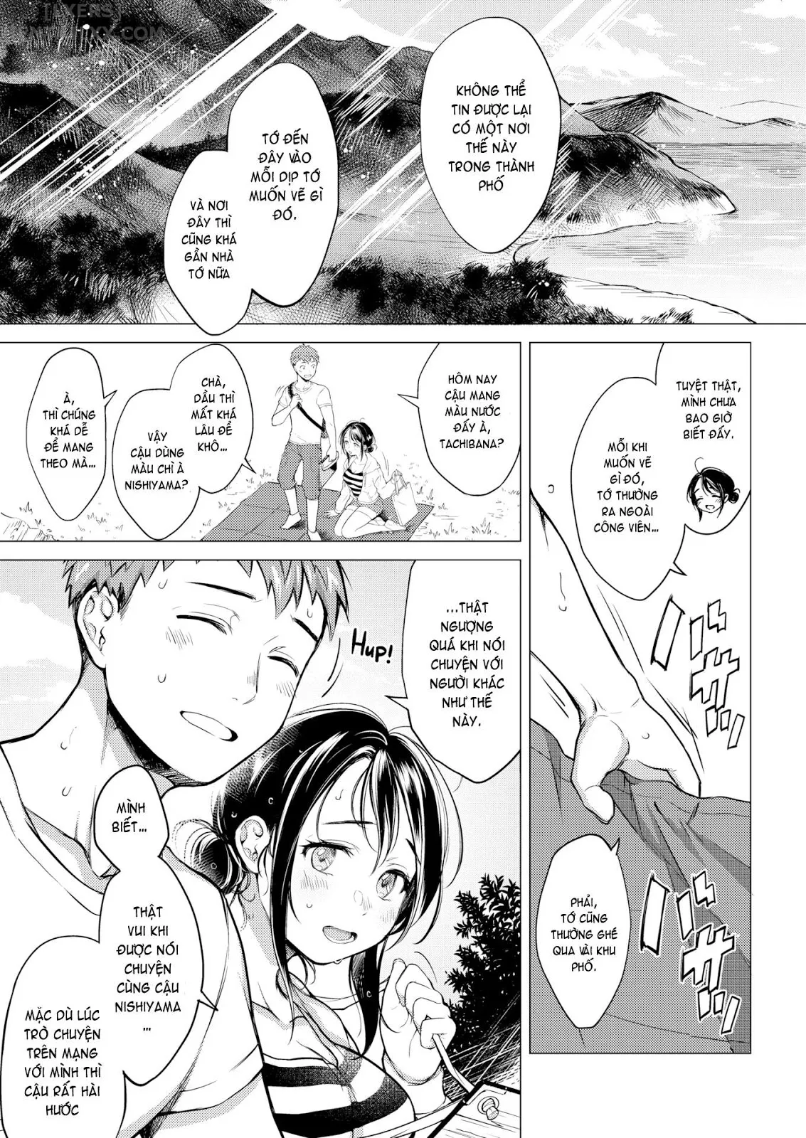 HentaiVN.net - Ảnh 6 - Nenmaku [Honeymoon; After the Honeymoon; Once You Go Halfway Around the World; Milky Lip; July’s Golden Ratio; Evening Warmed Sake; Suffering From Sin] - Chap 5 - July’s Golden Ratio