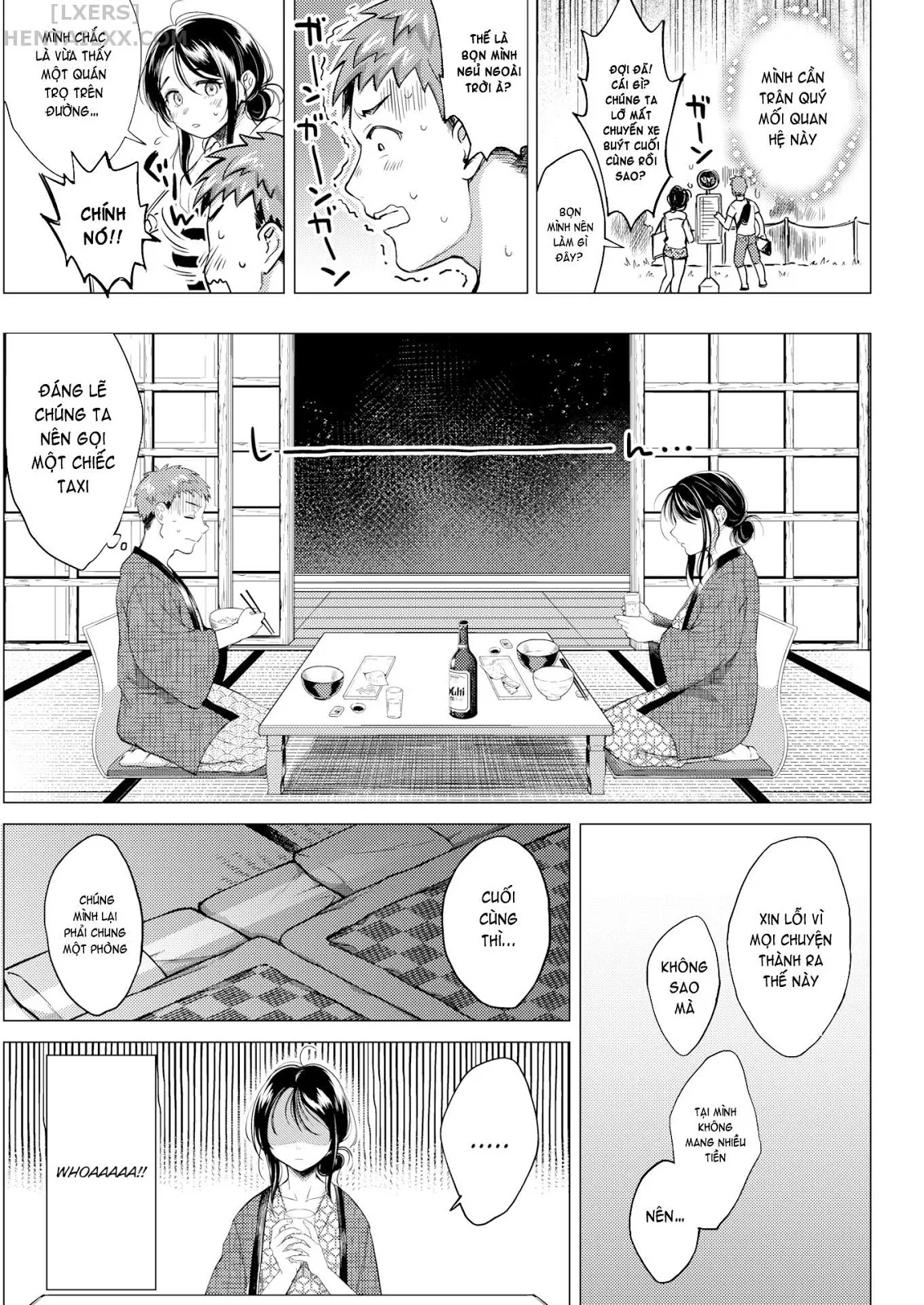 HentaiVN.net - Ảnh 8 - Nenmaku [Honeymoon; After the Honeymoon; Once You Go Halfway Around the World; Milky Lip; July’s Golden Ratio; Evening Warmed Sake; Suffering From Sin] - Chap 5 - July’s Golden Ratio