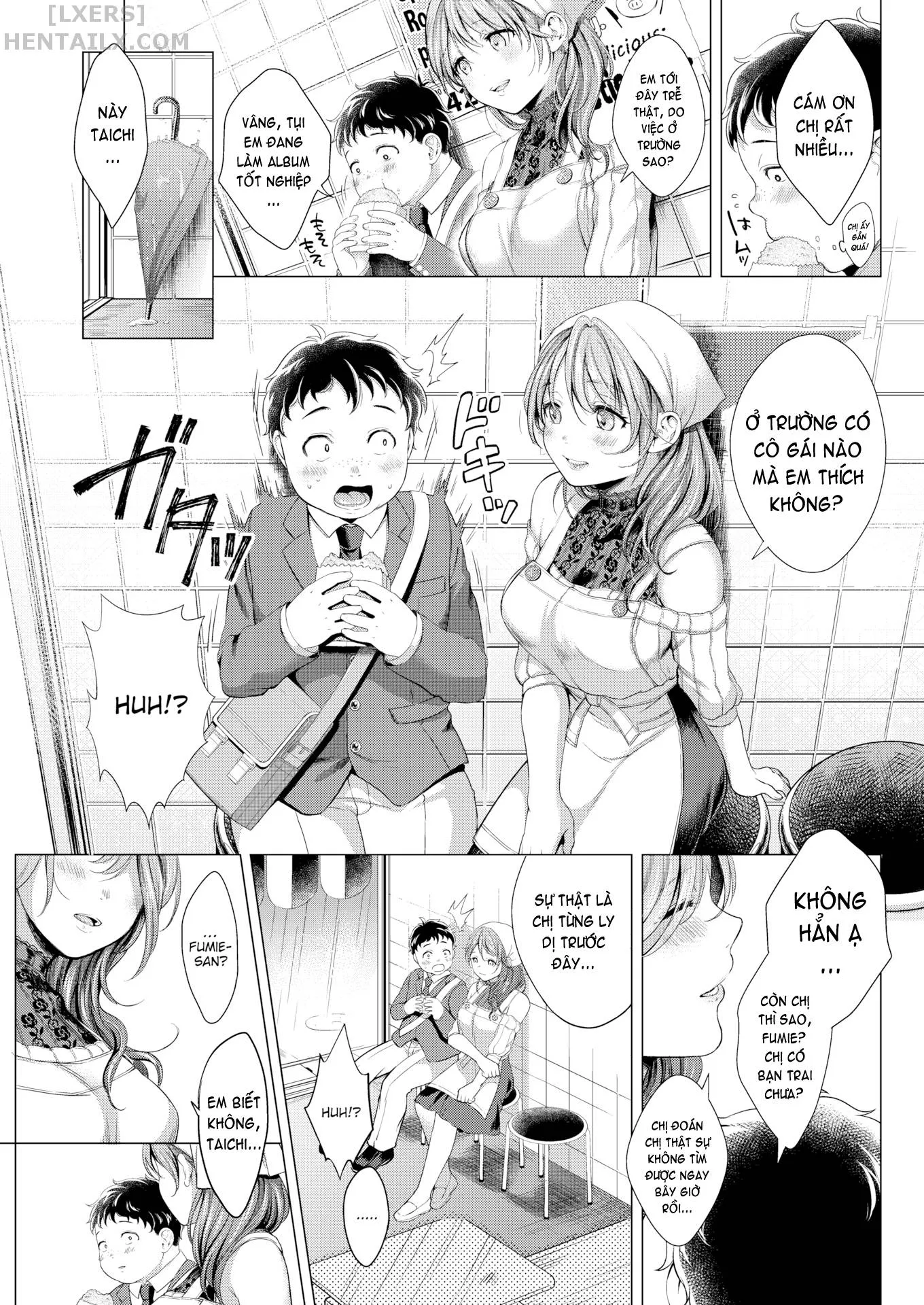 HentaiVN.net - Ảnh 5 - Nenmaku [Honeymoon; After the Honeymoon; Once You Go Halfway Around the World; Milky Lip; July’s Golden Ratio; Evening Warmed Sake; Suffering From Sin] - Chap 7 - Suffering From Sin