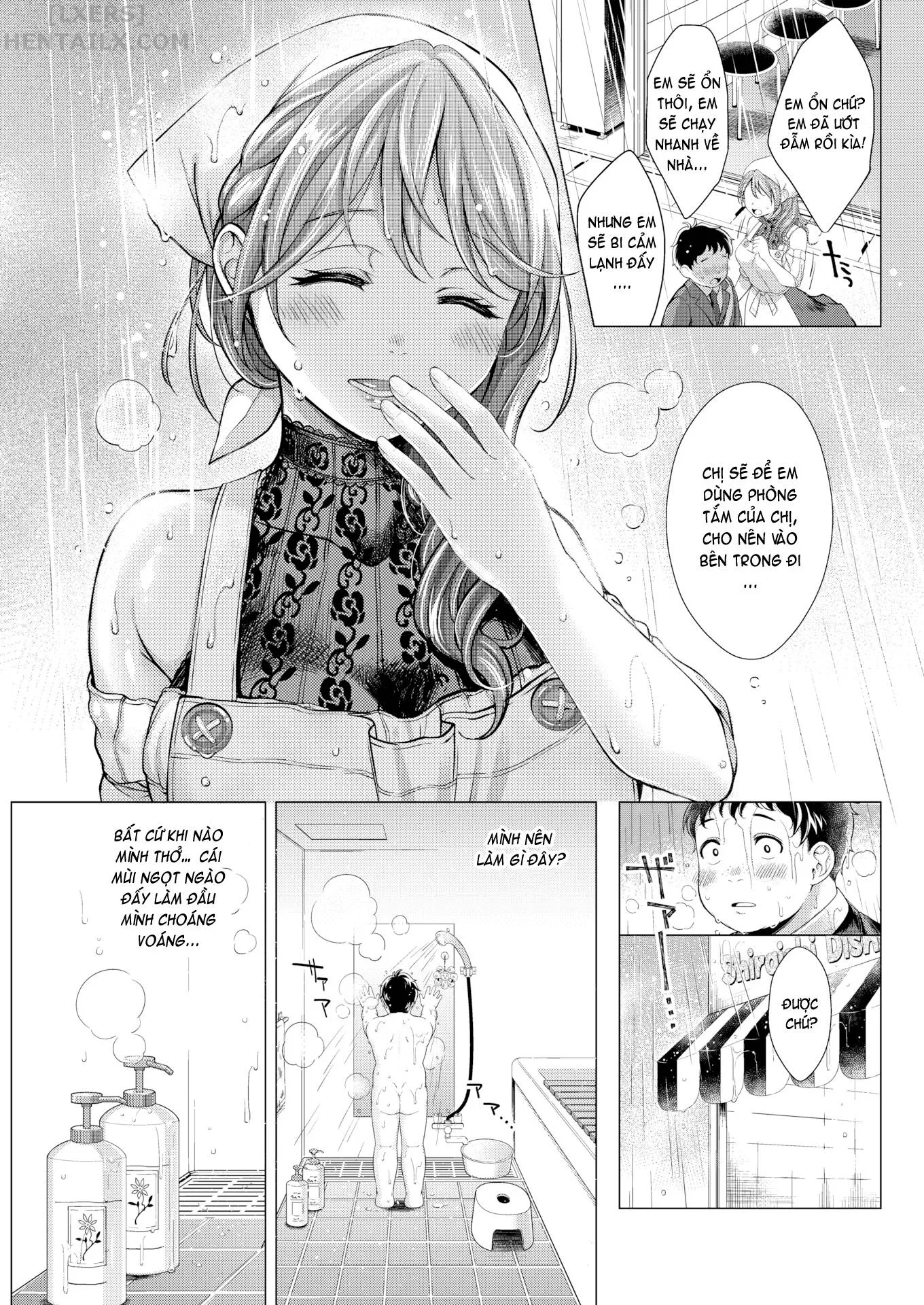 HentaiVN.net - Ảnh 7 - Nenmaku [Honeymoon; After the Honeymoon; Once You Go Halfway Around the World; Milky Lip; July’s Golden Ratio; Evening Warmed Sake; Suffering From Sin] - Chap 7 - Suffering From Sin