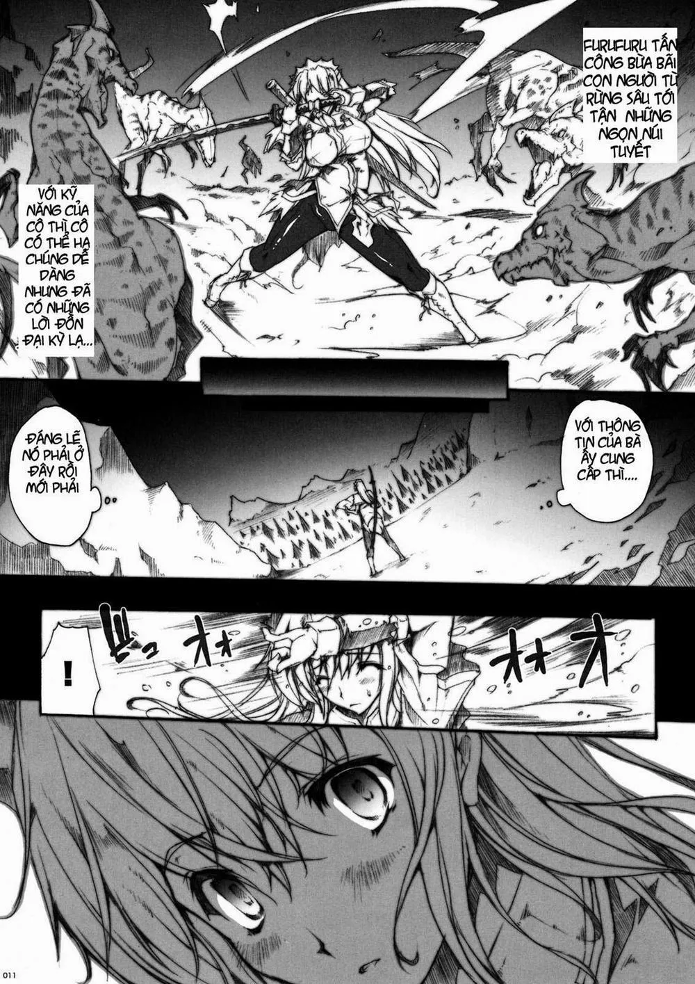 HentaiVN.net - Ảnh 10 - Invisible Hunter (Monster Hunter) - Chương 1