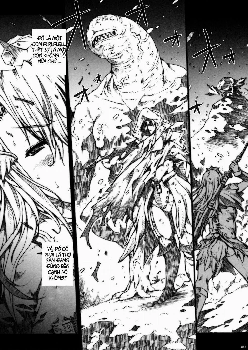 HentaiVN.net - Ảnh 11 - Invisible Hunter (Monster Hunter) - Chương 1