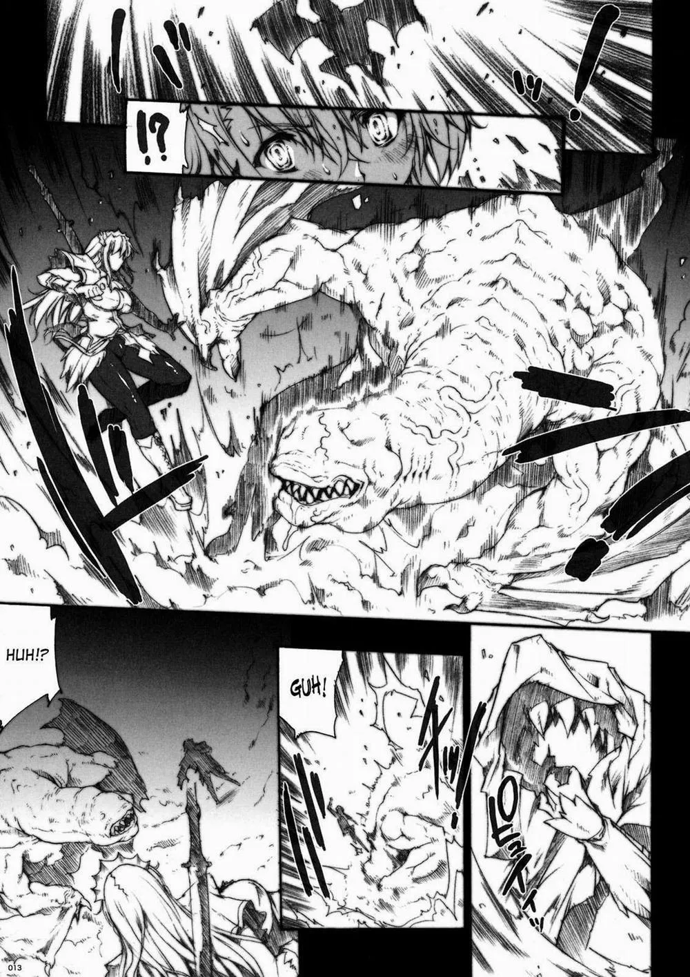 HentaiVN.net - Ảnh 12 - Invisible Hunter (Monster Hunter) - Chương 1