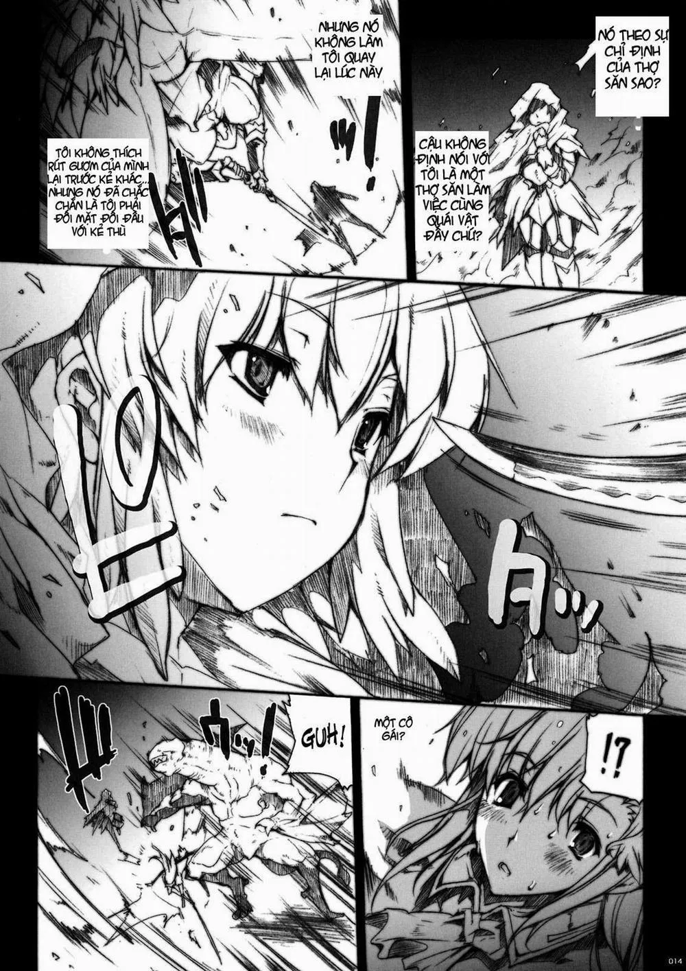 HentaiVN.net - Ảnh 13 - Invisible Hunter (Monster Hunter) - Chương 1