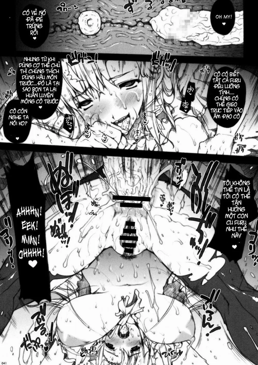 HentaiVN.net - Ảnh 39 - Invisible Hunter (Monster Hunter) - Chương 1
