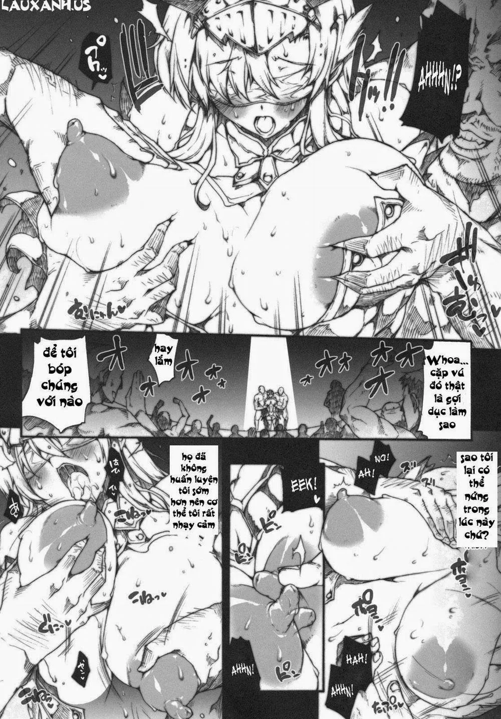 HentaiVN.net - Ảnh 10 - Invisible Hunter (Monster Hunter) - Chương 2 [END]