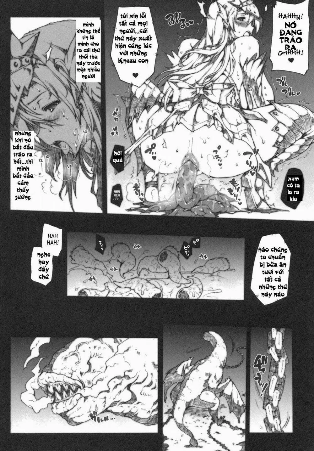 HentaiVN.net - Ảnh 14 - Invisible Hunter (Monster Hunter) - Chương 2 [END]