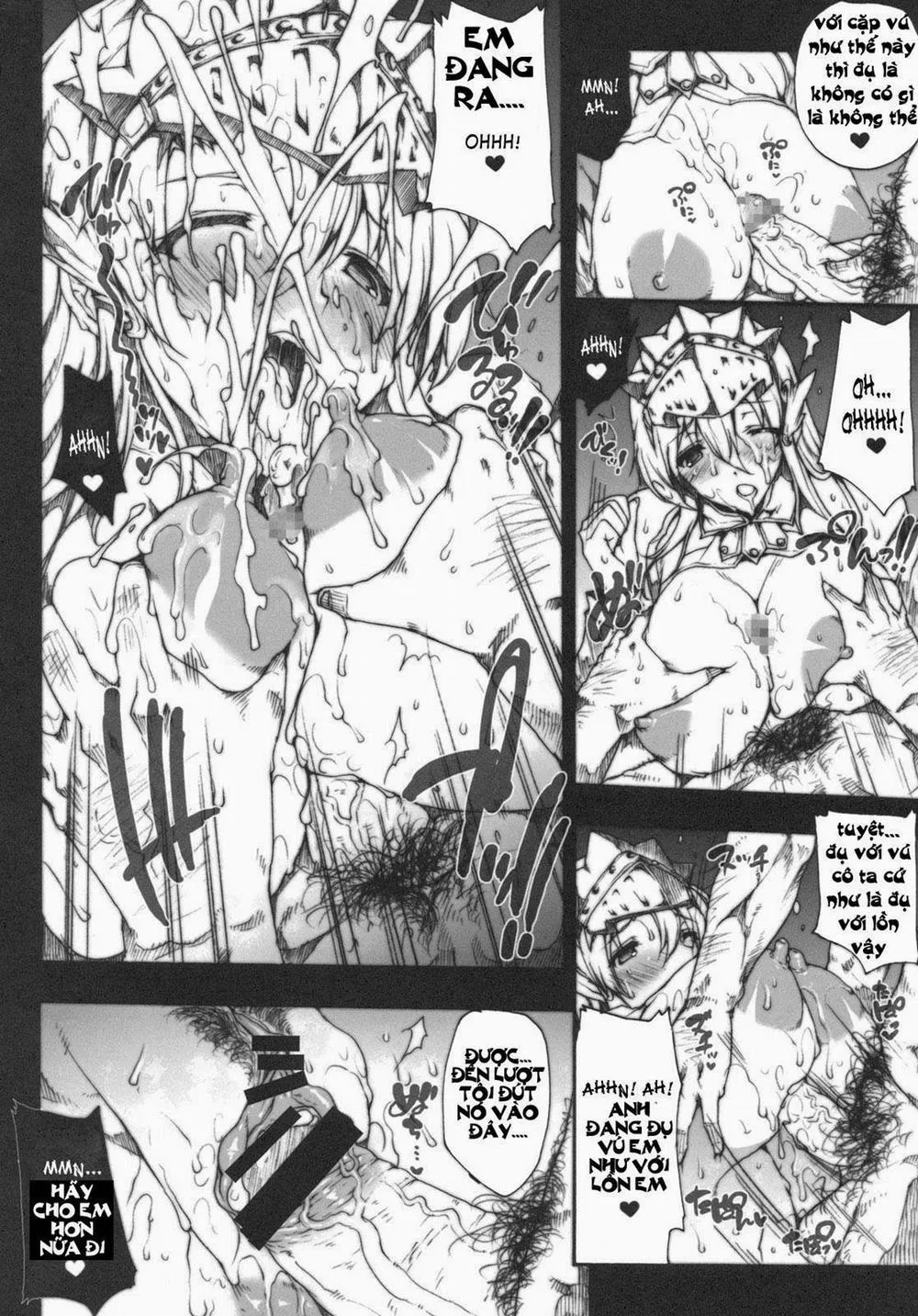 HentaiVN.net - Ảnh 24 - Invisible Hunter (Monster Hunter) - Chương 2 [END]