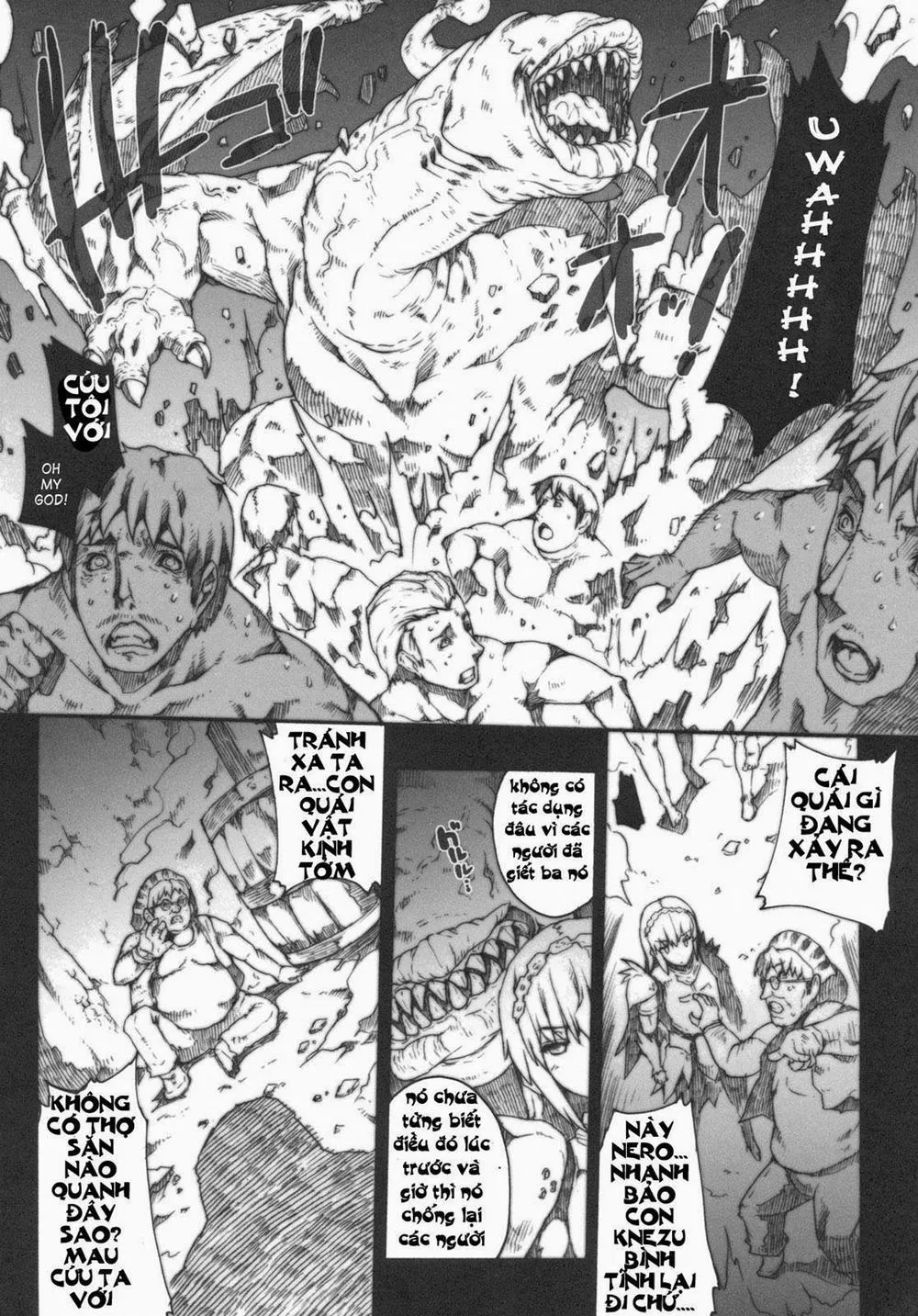 HentaiVN.net - Ảnh 30 - Invisible Hunter (Monster Hunter) - Chương 2 [END]