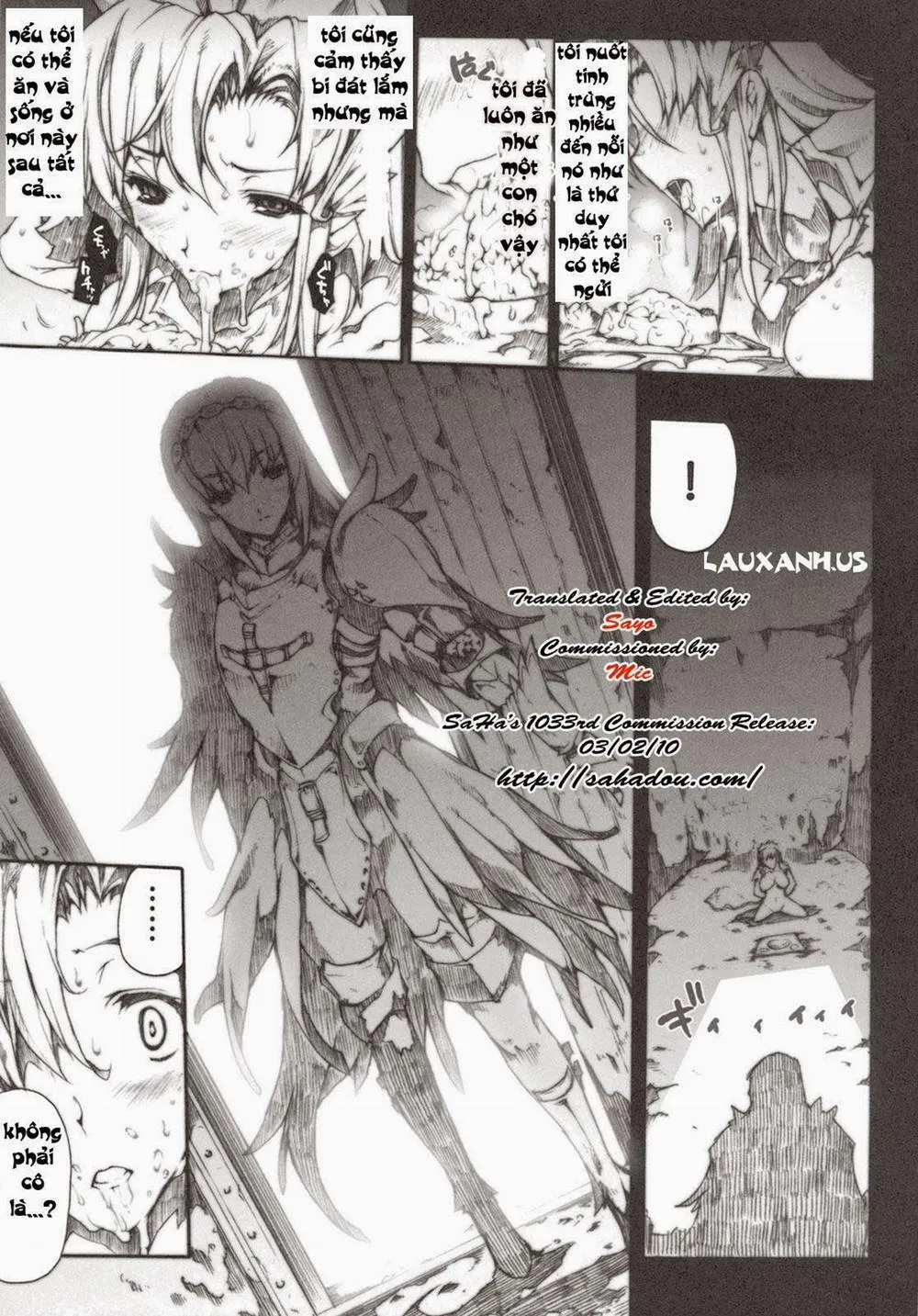 HentaiVN.net - Ảnh 7 - Invisible Hunter (Monster Hunter) - Chương 2 [END]